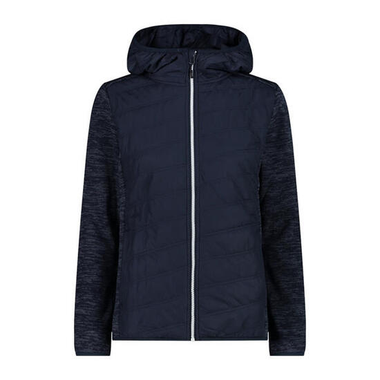 CMP Damen Fleecejacke Woman Jacket Hybrid Fix Hood 33H1876
