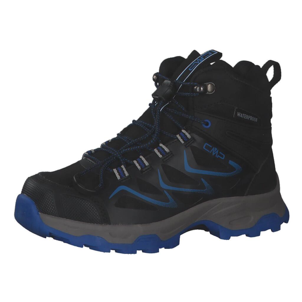 CMP Kids Byne Mid WP Outdoor Shoes Nero-Royal size 36
