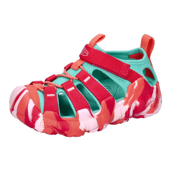 KEEN Jr Hyperport H2 sandales enfant Raspberry/Pool Blue