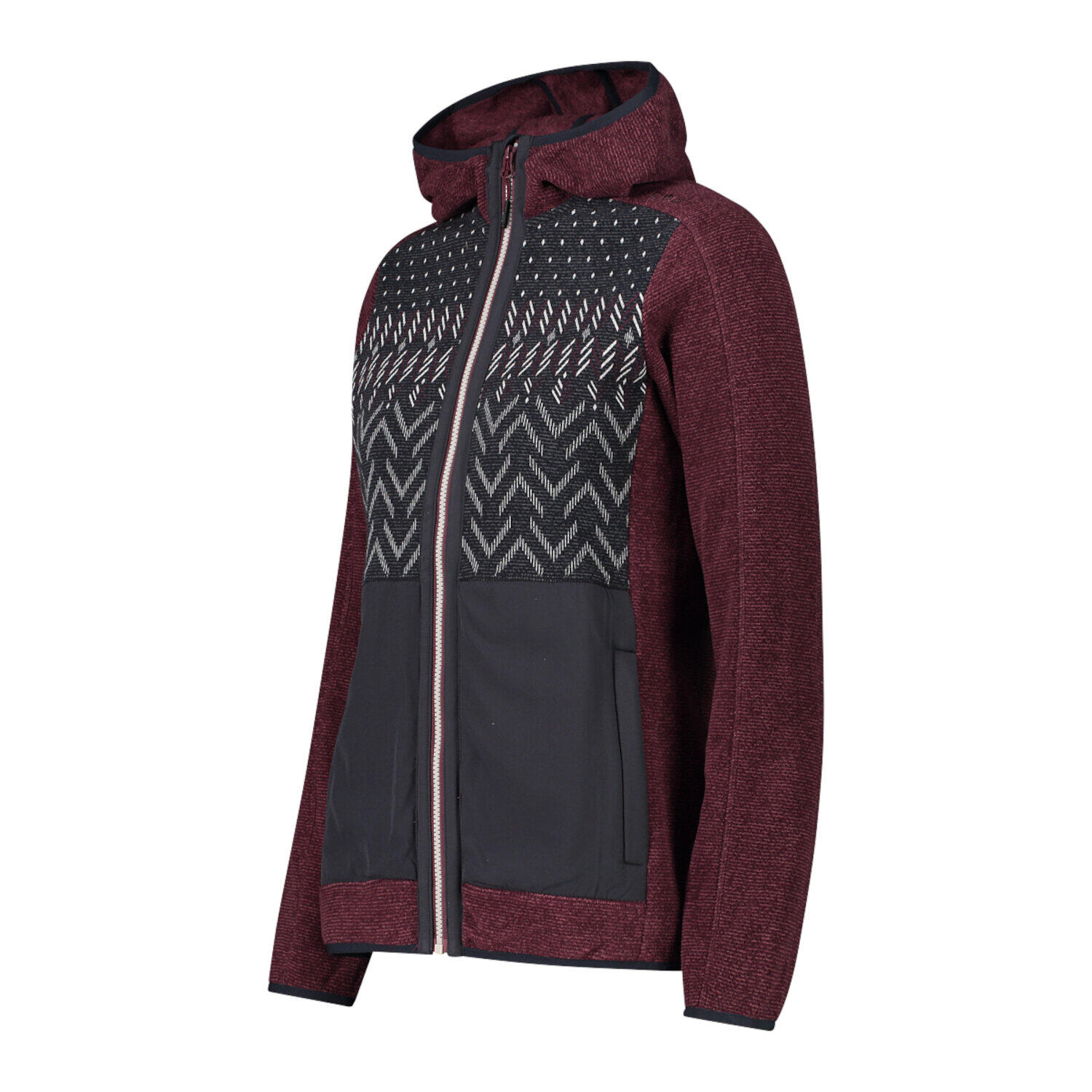 CMP Damen Fleecejacke Woman Jacket Fix Hood 33H2336 5/5
