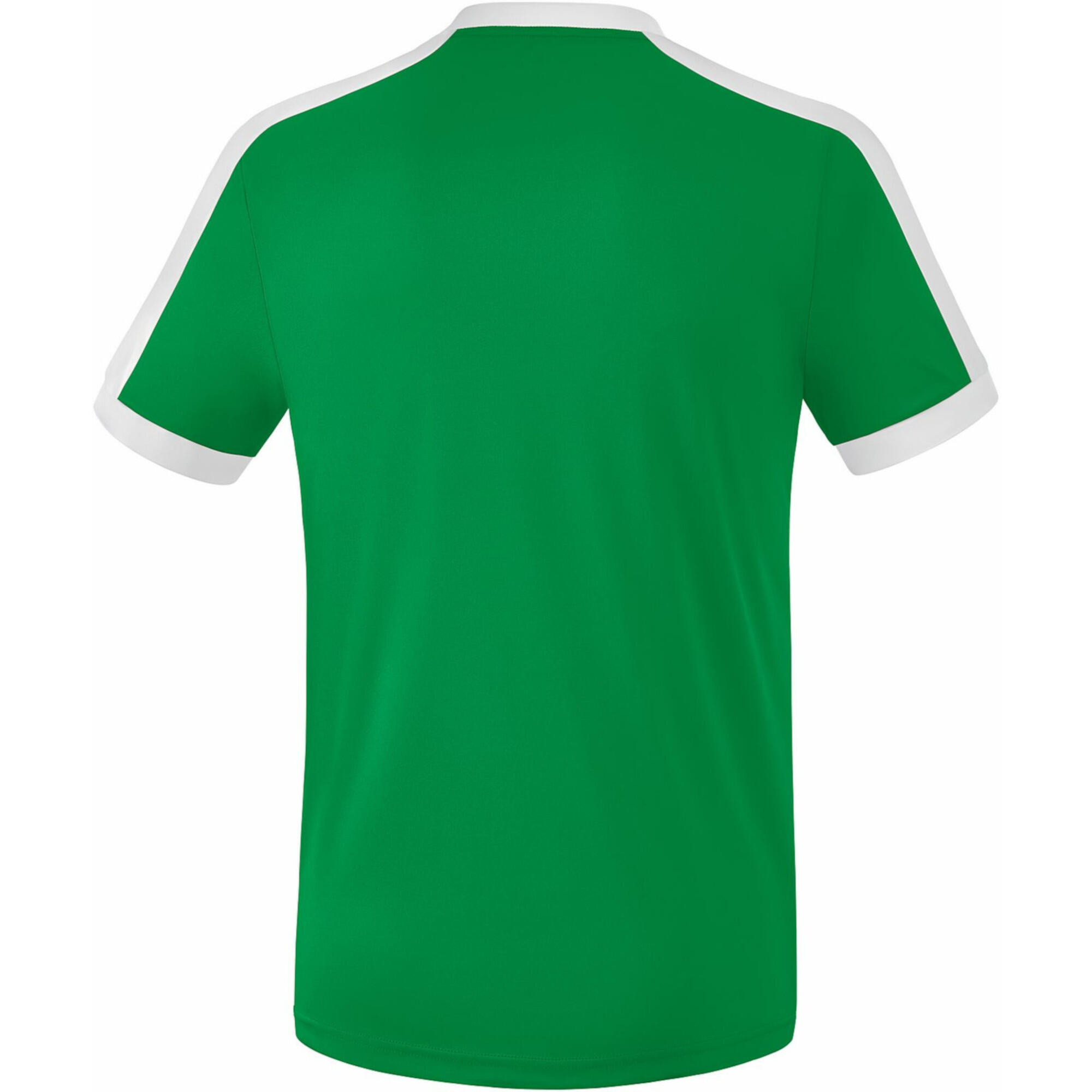 Erima Retro Star Jersey Smaragd/wit Junior 2/2