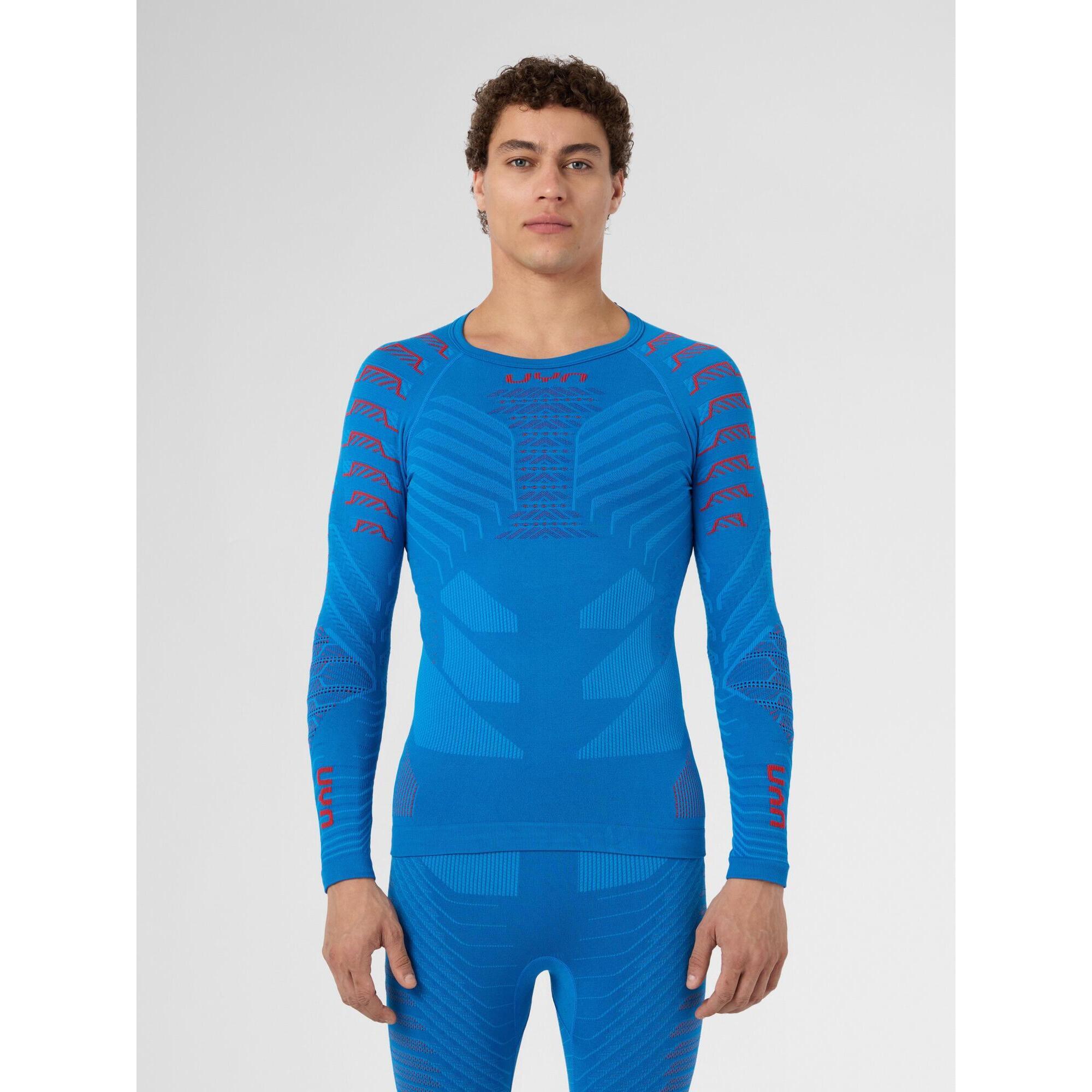 Uyn - Resilyon Thermal Jersey - Sous Maillot Manche Longue - Bleu - Decathlon