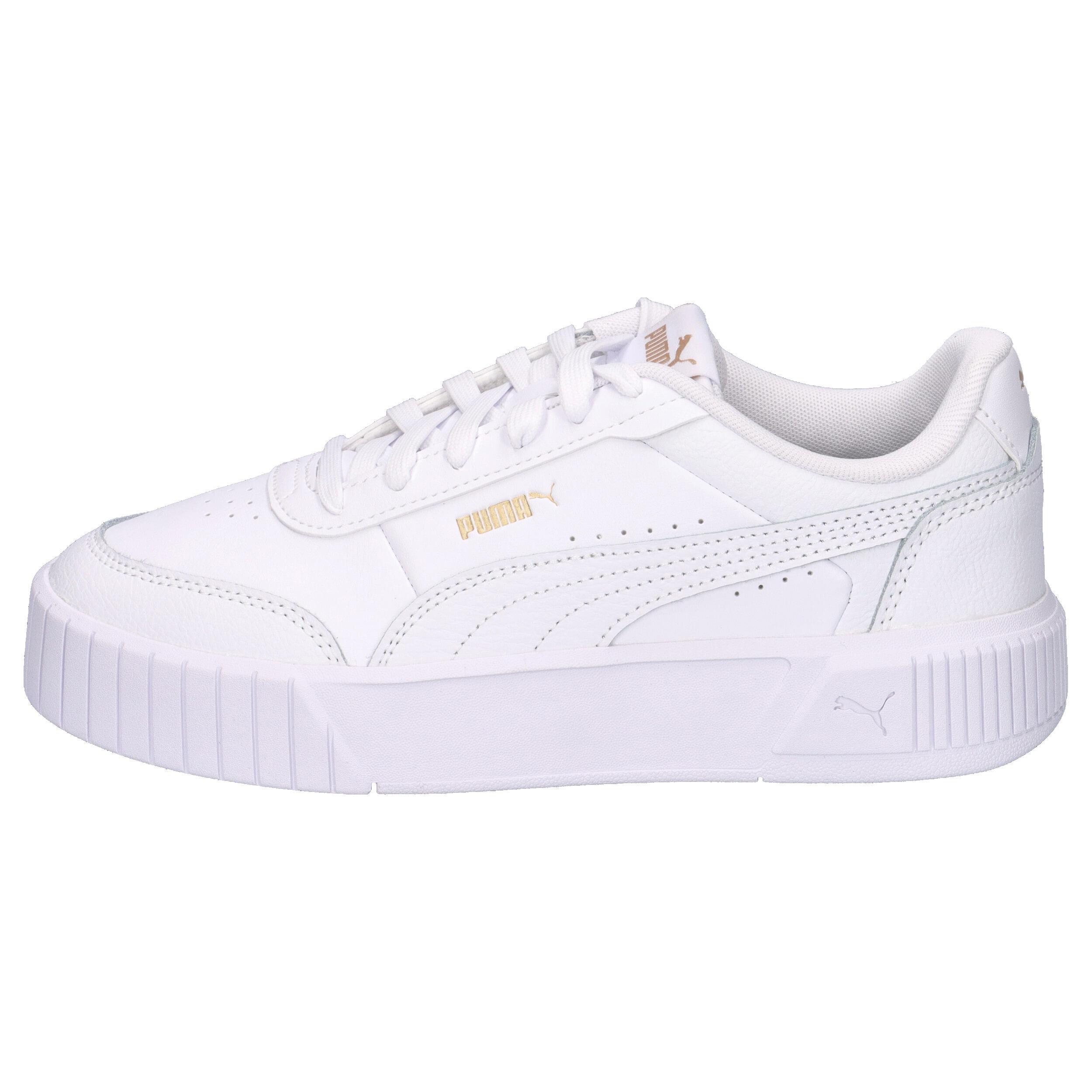 Puma Carina Mia JR, Sneaker Ragazza Platform - Bianco 2/7