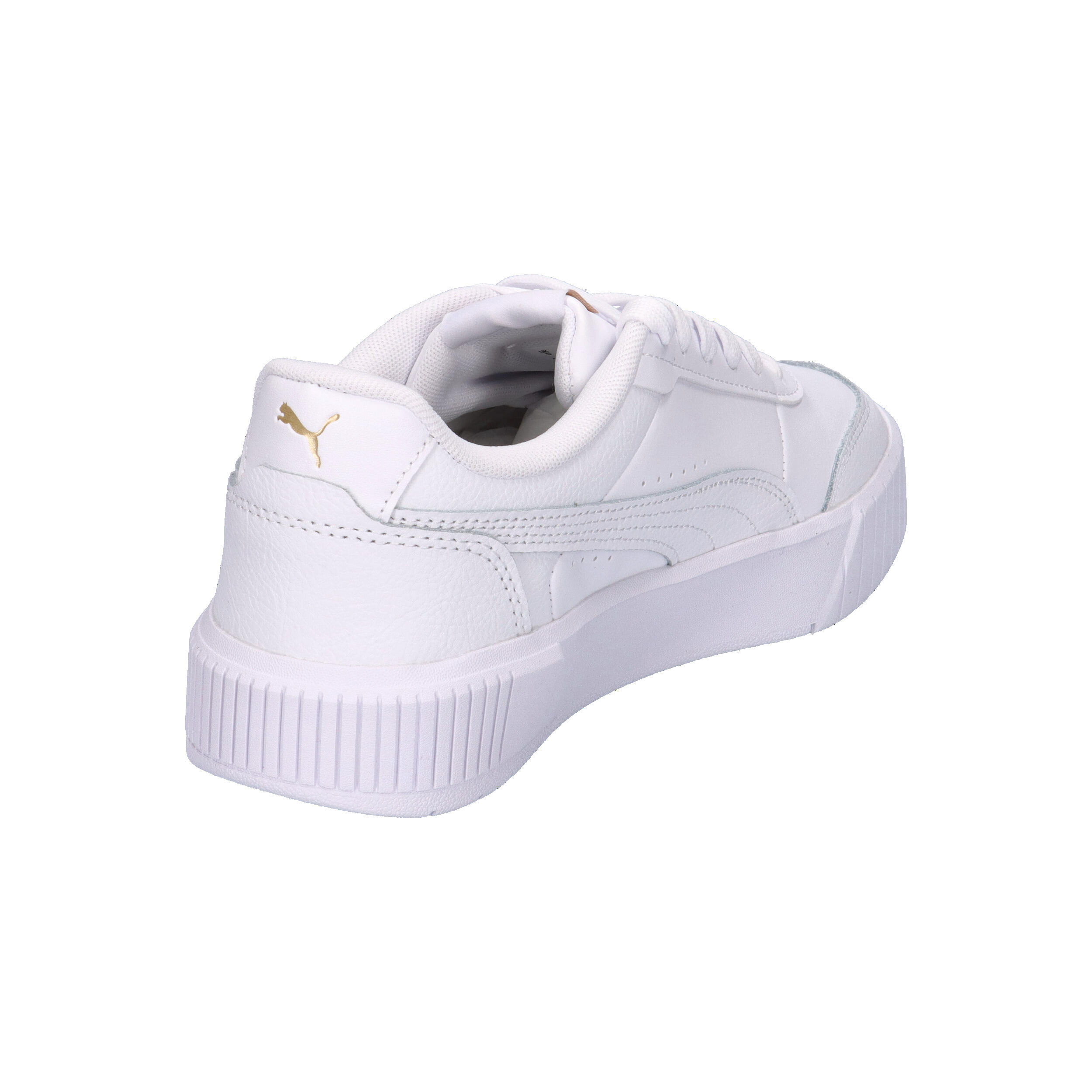 Puma Carina Mia JR, Sneaker Ragazza Platform - Bianco 6/7