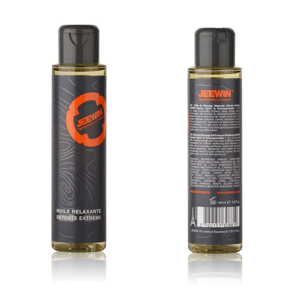 Jeewin - Huile Relaxante Massage Detente Extreme À 99% Naturelle (100ml ) - Huile De Massage - 100 Ml - Decathlon