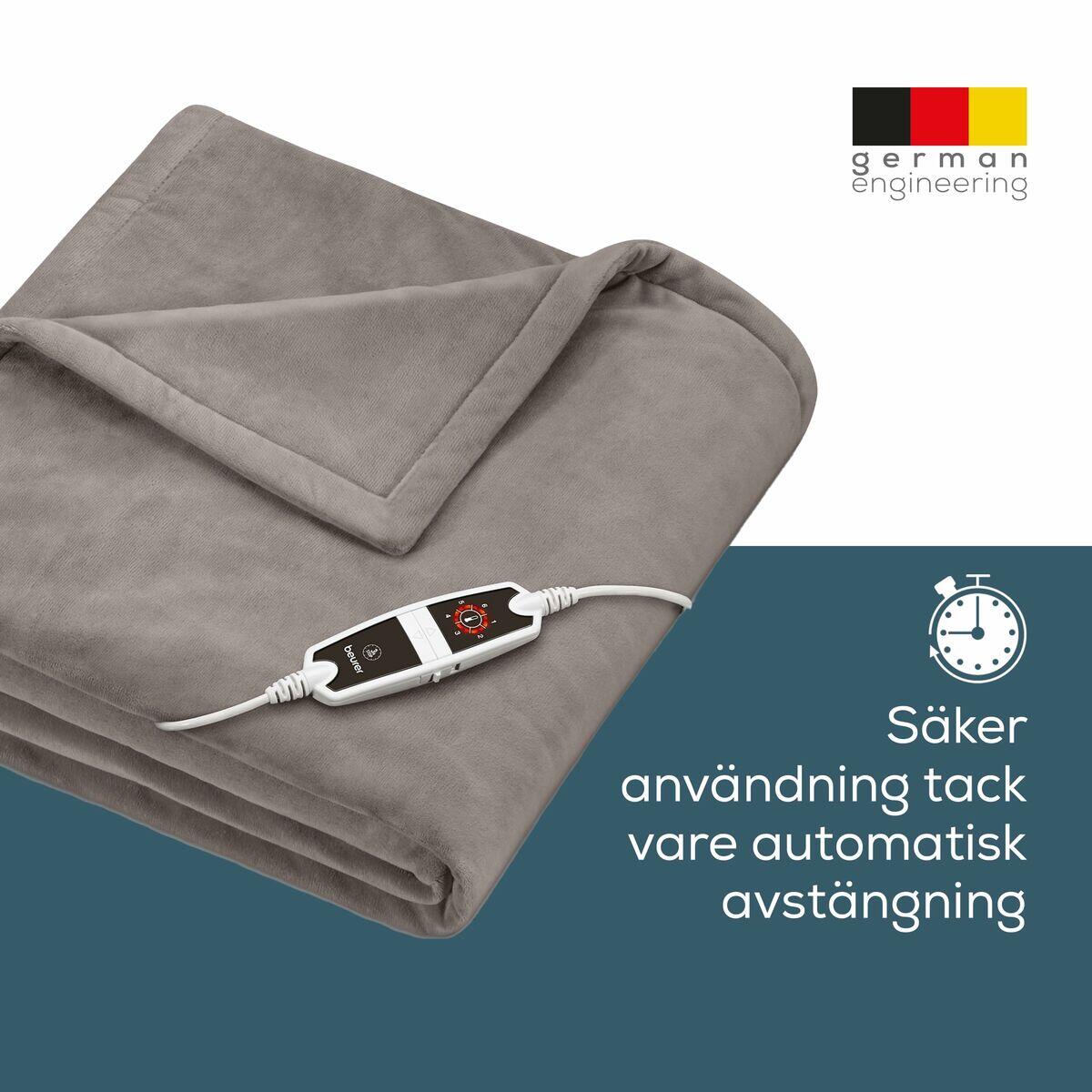 Heizdecke Beurer HD 150 Taupe 3/5