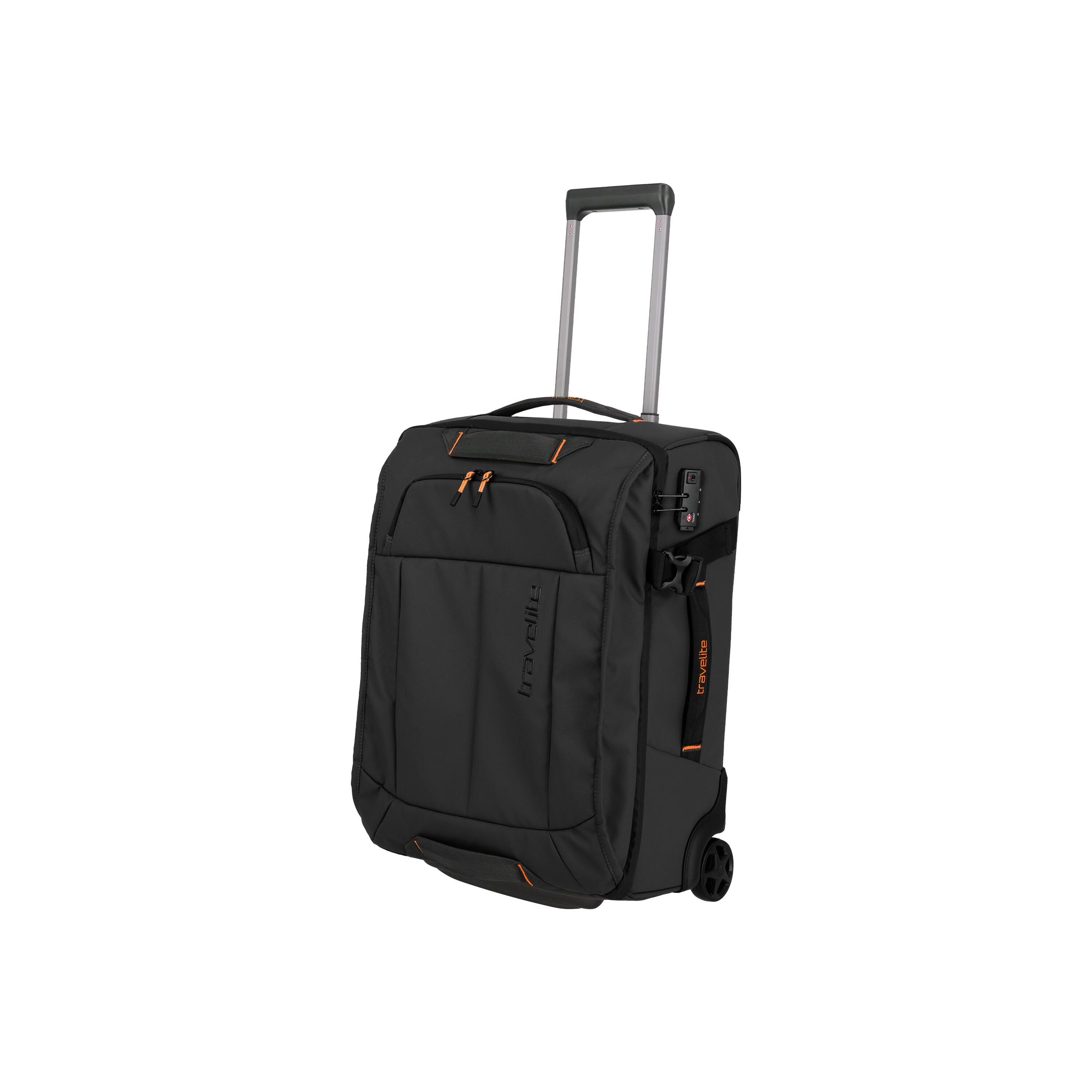 BRIIZE Wheeled Duffle S, Black 3/6