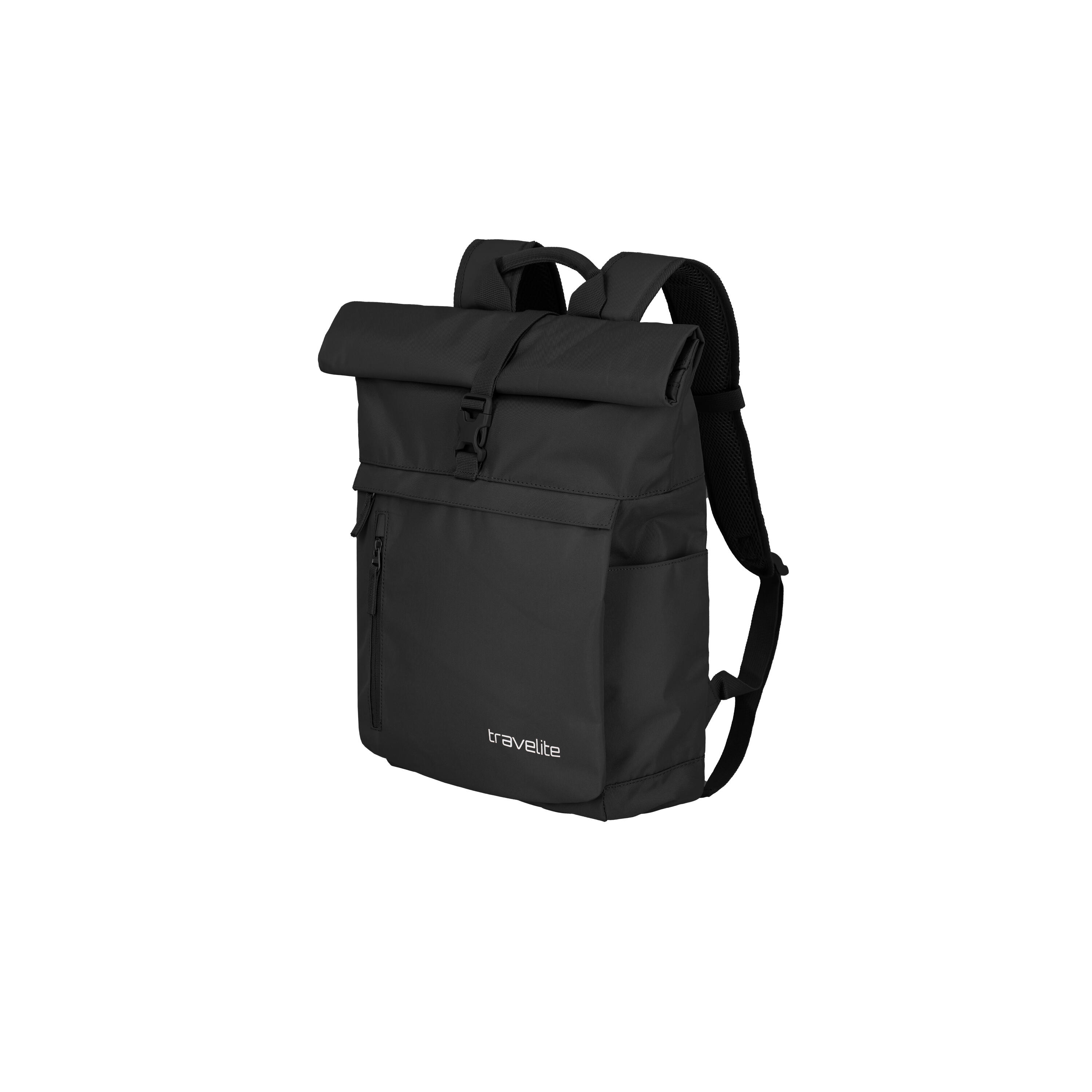 BASICS Rollup Rucksack, Schwarz 2/6
