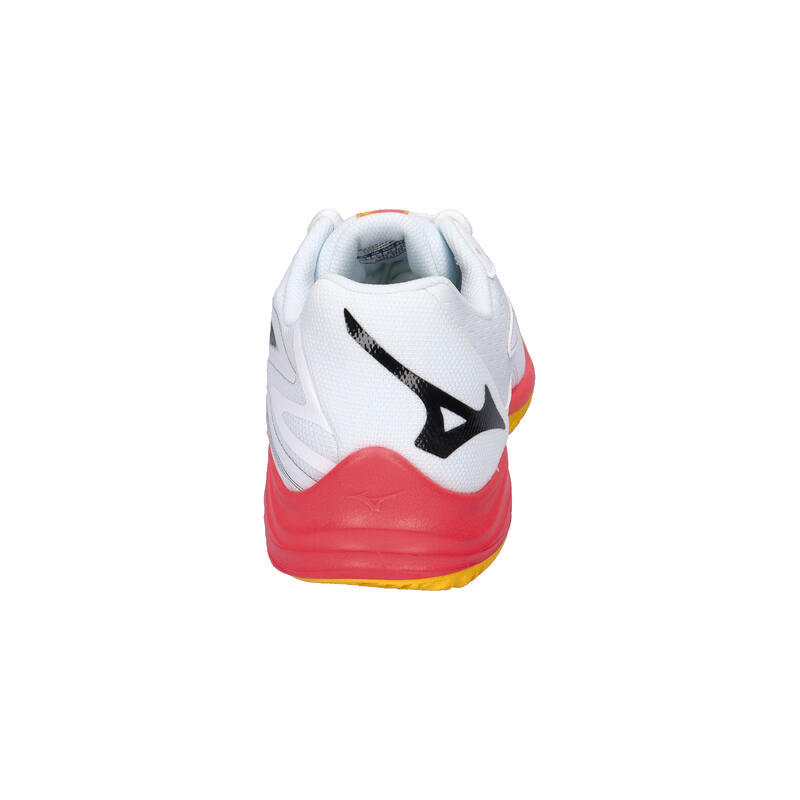 Pantofi de volei Mizuno Thunder Blade Z alb/roșu aprins