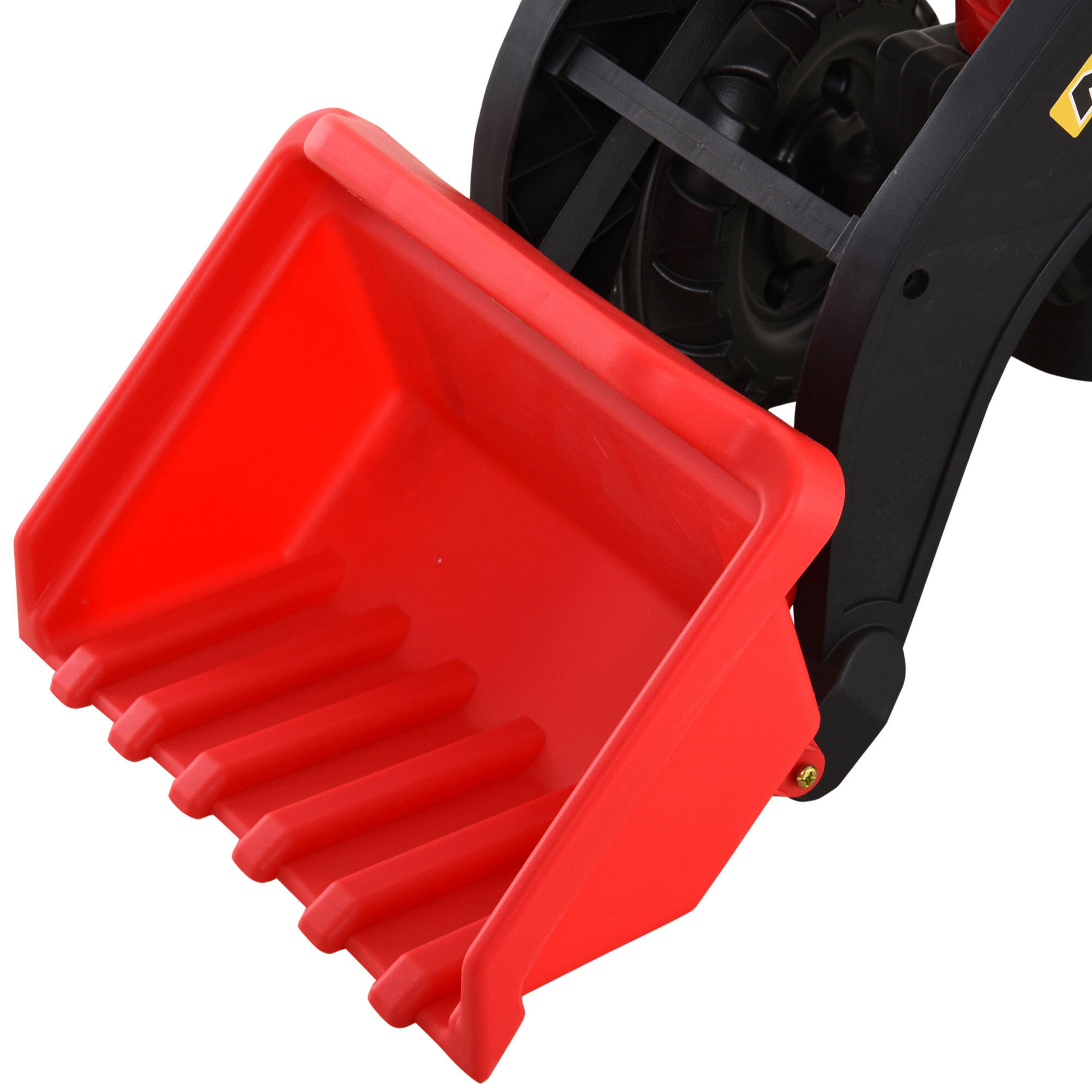 Trator a Pedais 179x42x59 cm vermelho HOMCOM 4/7