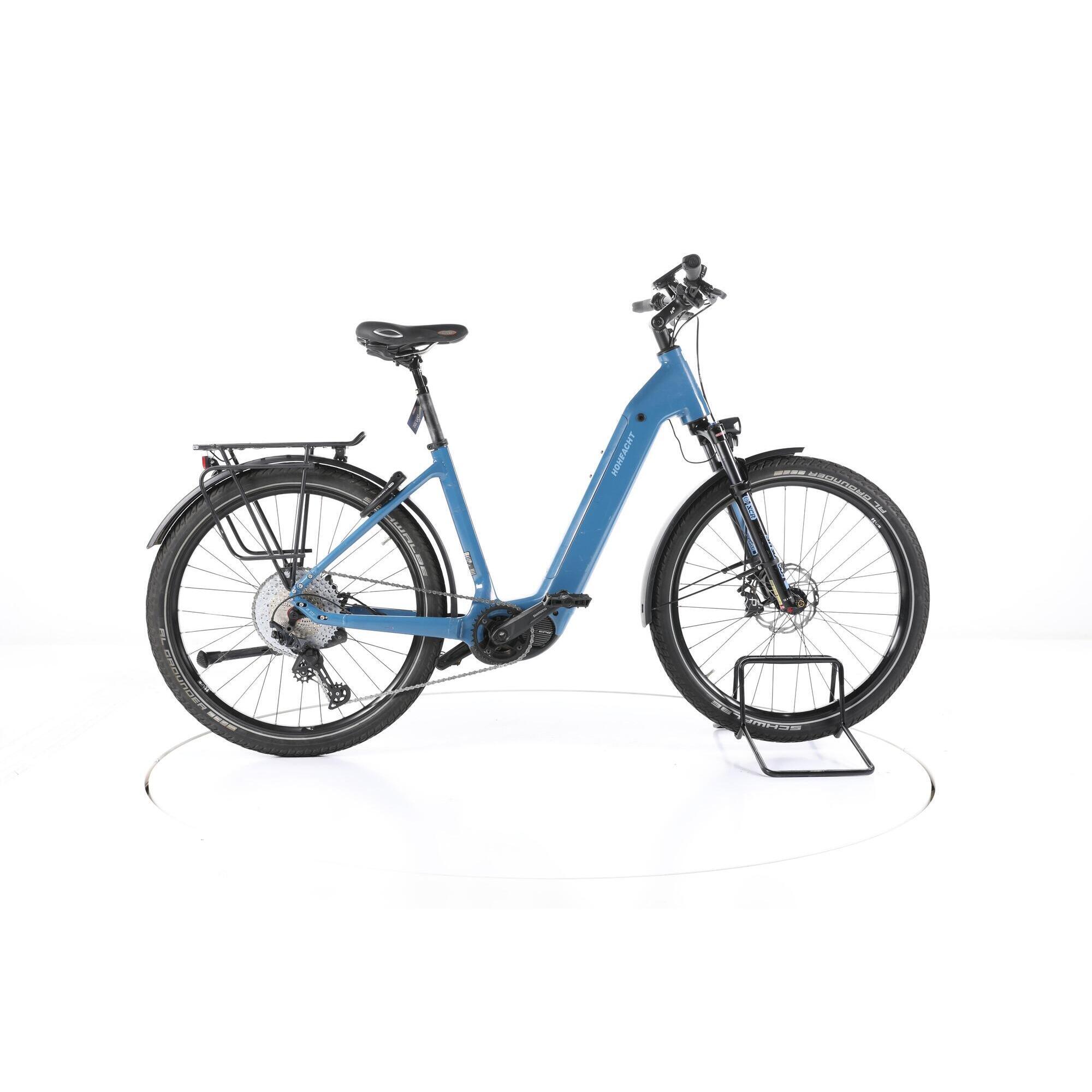 Hoheacht - Reconditionné - Hoheacht Amo Tereno Trekking Vélo Entrée Basse - Très Bon - Vélo De Voyage - Bleu - 48 Xl - Decathlon