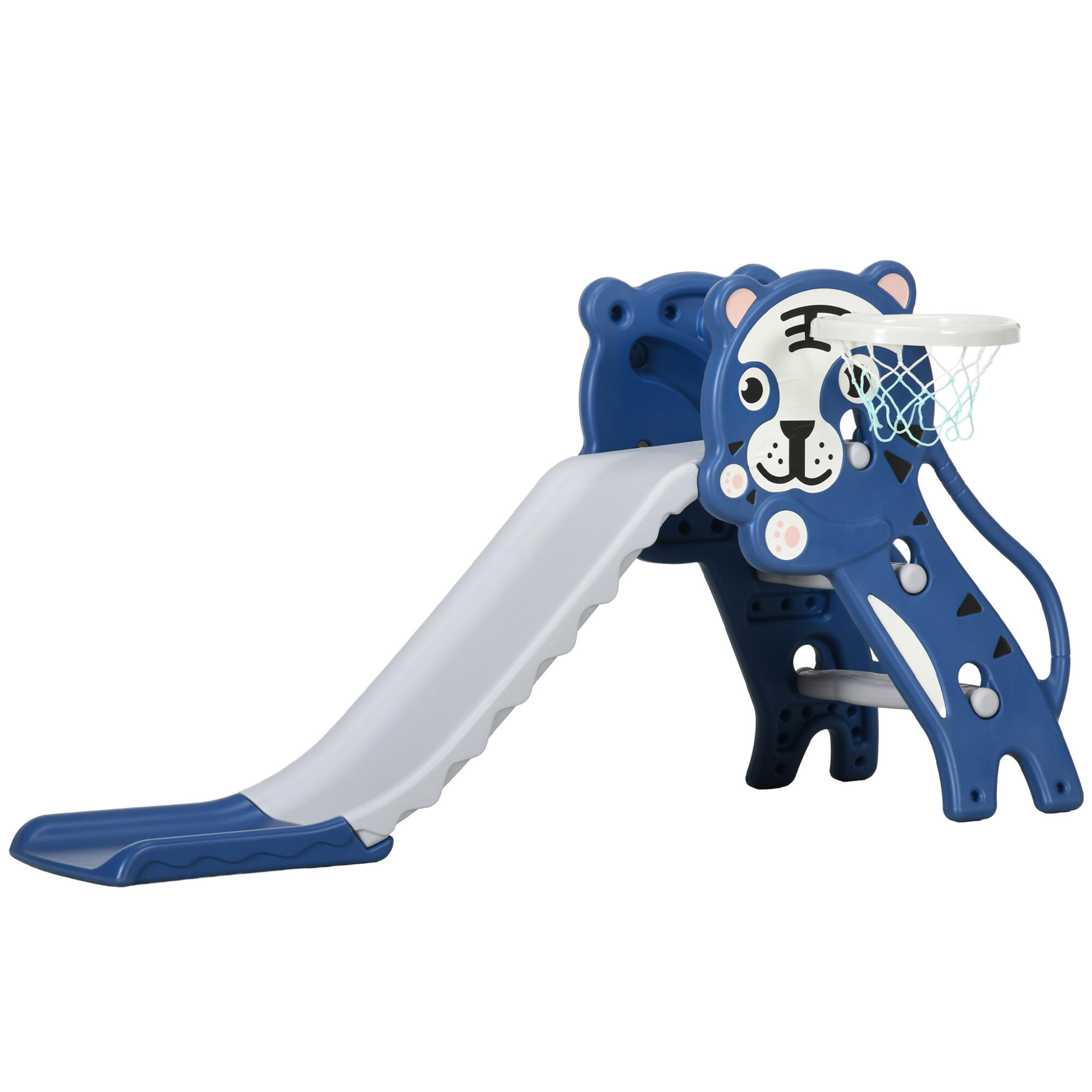 Escorrega para crianças aiyaplay 133x60x70 cm azul
