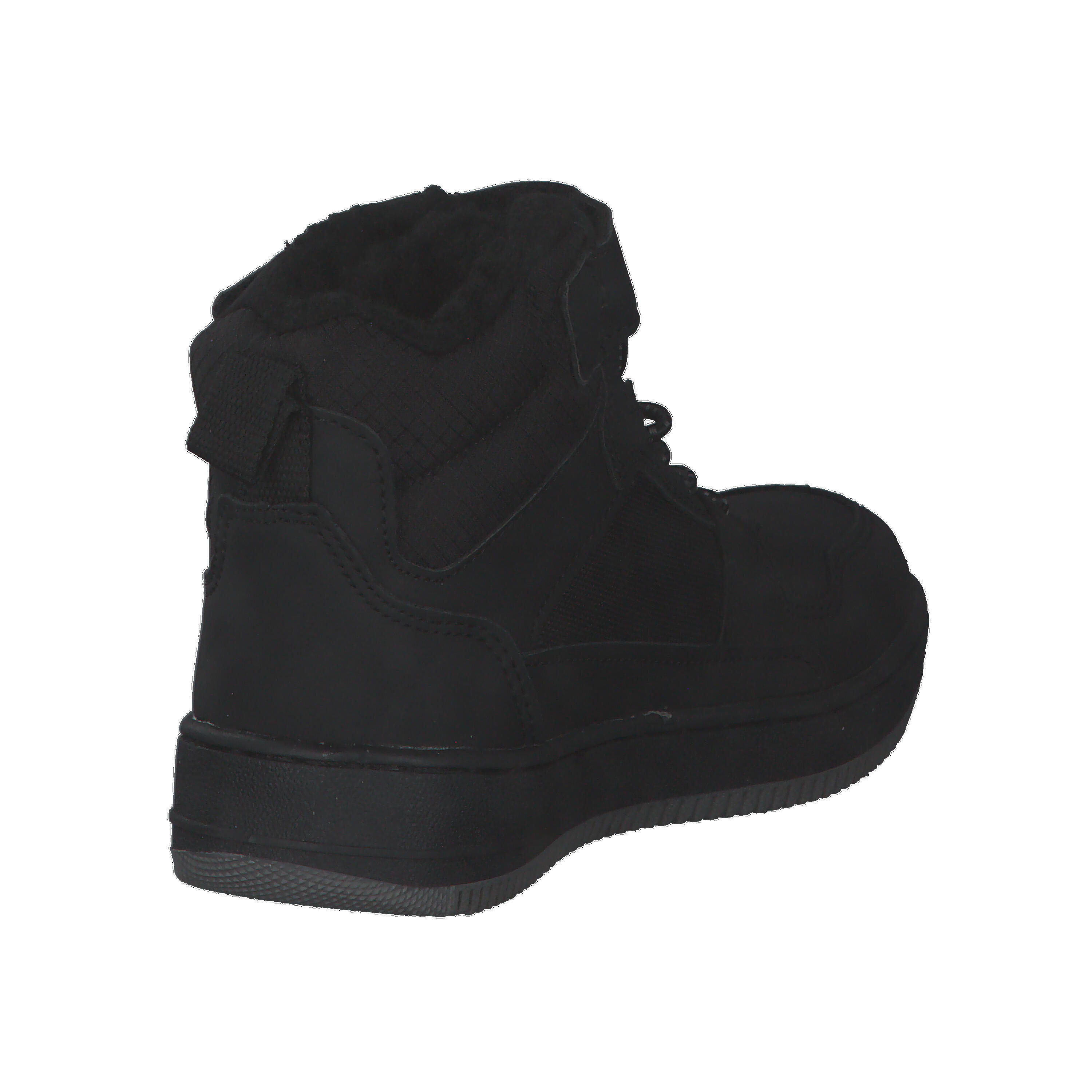 Kappa Unisex Kinder Sneaker Winterschuh gefüttert Stylecode 260991K 1111 schwarz 14/15