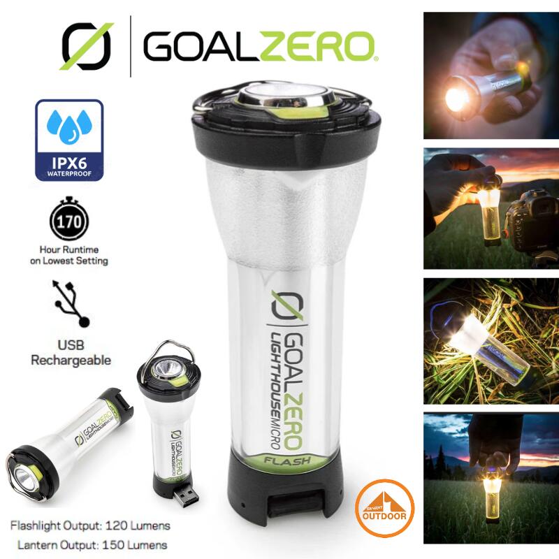 Goal Zero LIGHTHOUSE MICRO FLASH Rechargeable LED Camping Lantern