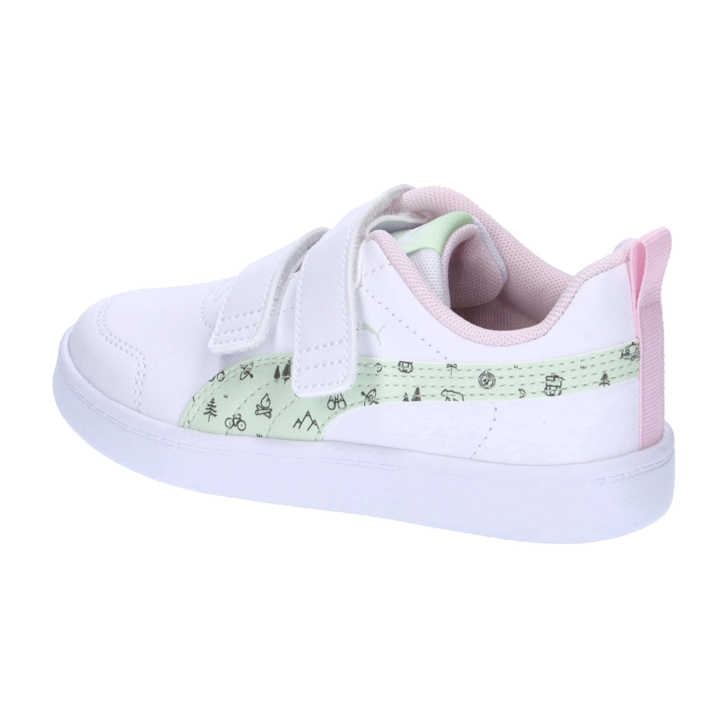 Puma Kinder Sneaker Courtflex v2 Woods V PS 397859 3/7