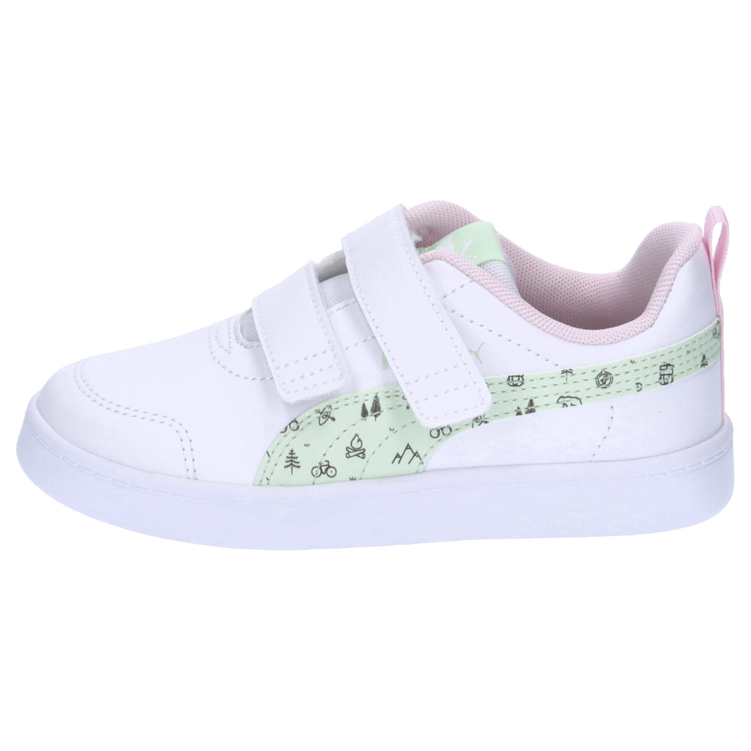 Puma Kinder Sneaker Courtflex v2 Woods V PS 397859 2/7