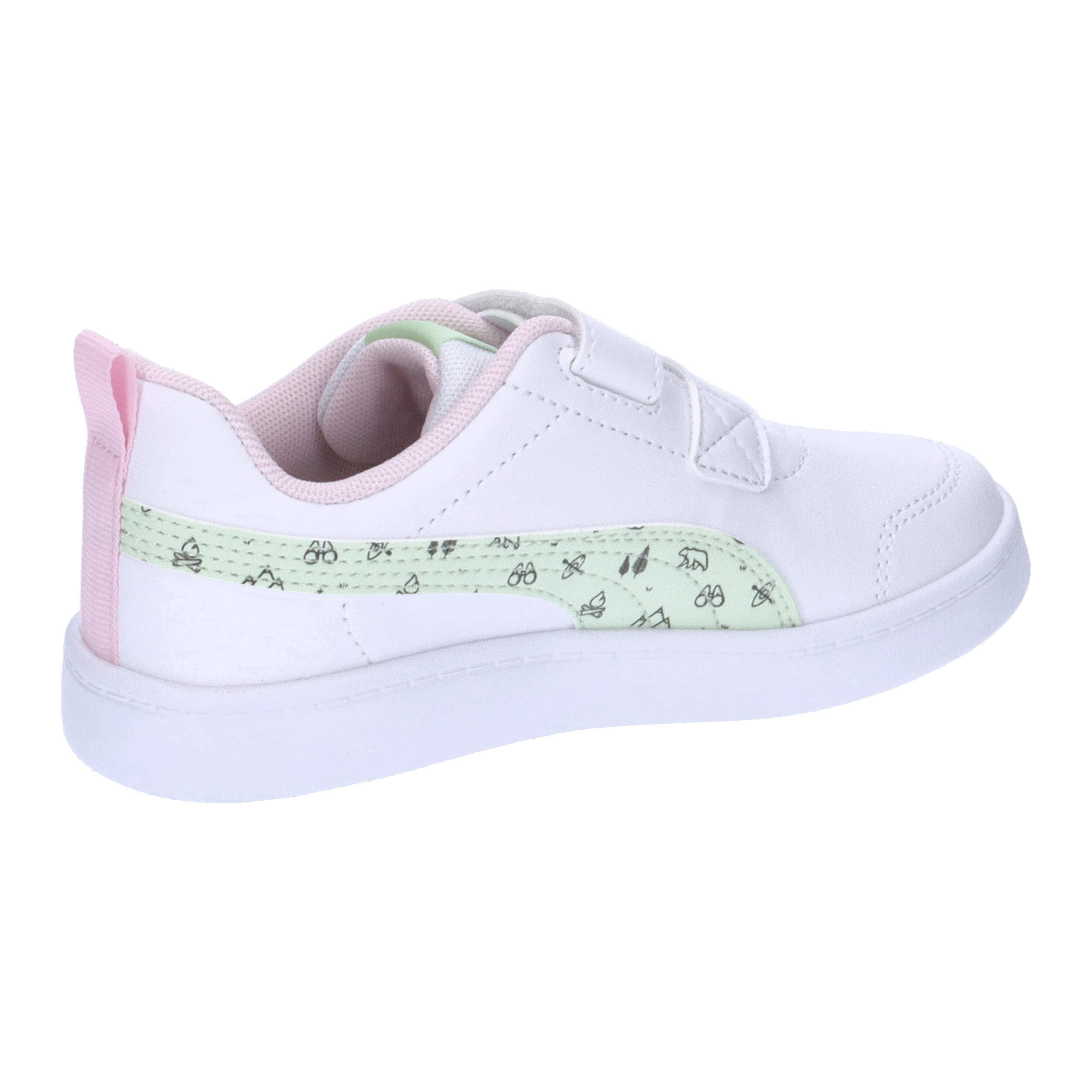 Puma Kinder Sneaker Courtflex v2 Woods V PS 397859 7/7