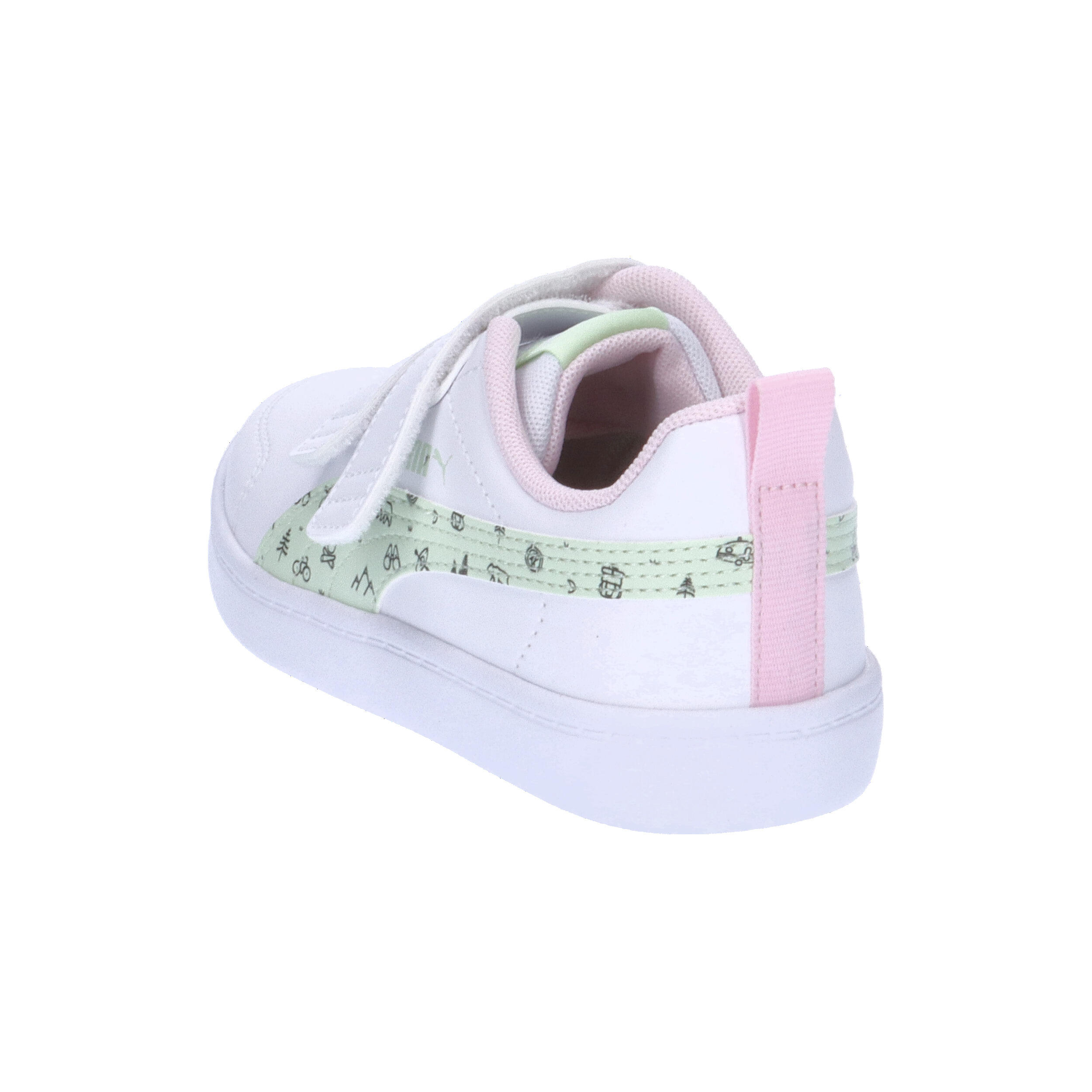 Puma Kinder Sneaker Courtflex v2 Woods V PS 397859 4/7