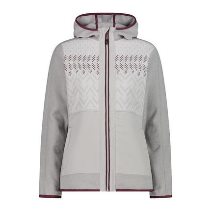 CMP Damen Fleecejacke Woman Jacket Fix Hood 33H2336