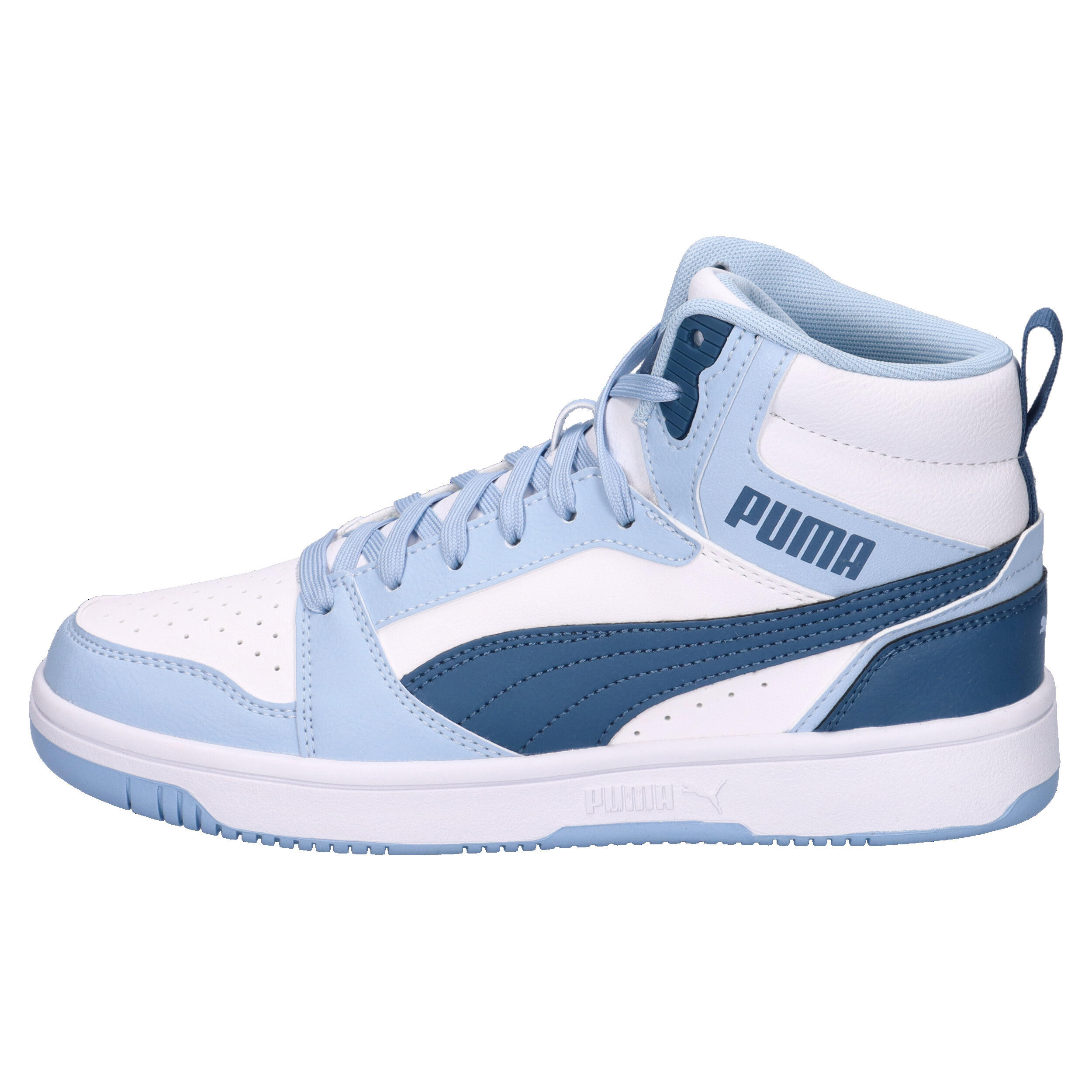 Puma Rebound V6 Mid buty dziecięce - retro, wysokie, SoftFoam+ 2/7