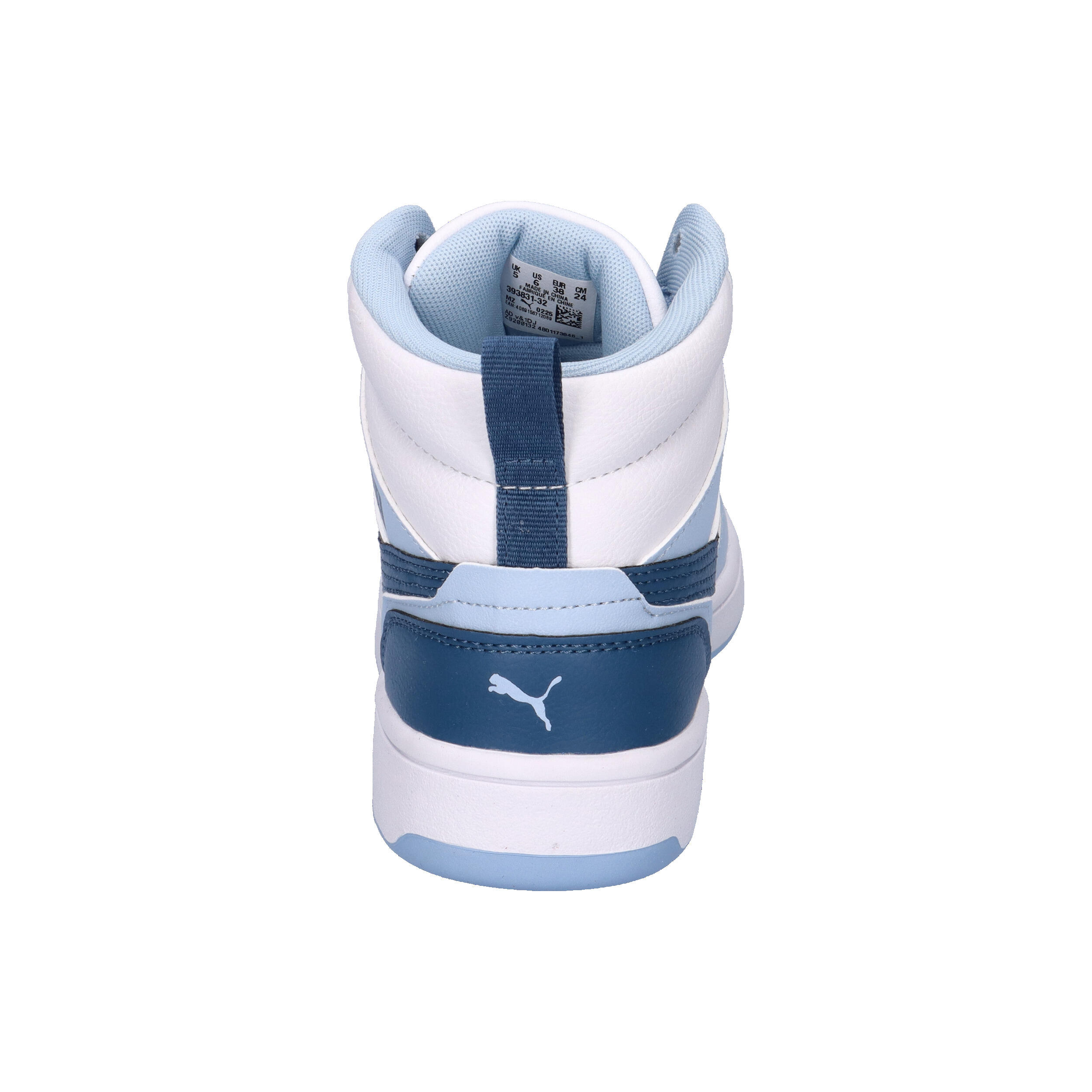 Puma Rebound V6 Mid buty dziecięce - retro, wysokie, SoftFoam+ 5/7