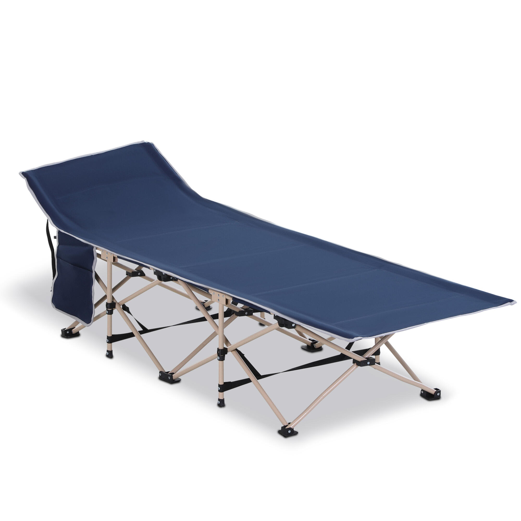 Outsunny Cama De Campismo 190X68x52 Cm Azul da Decathlon