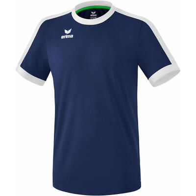 Erima retro star jersey zwart/wit junior