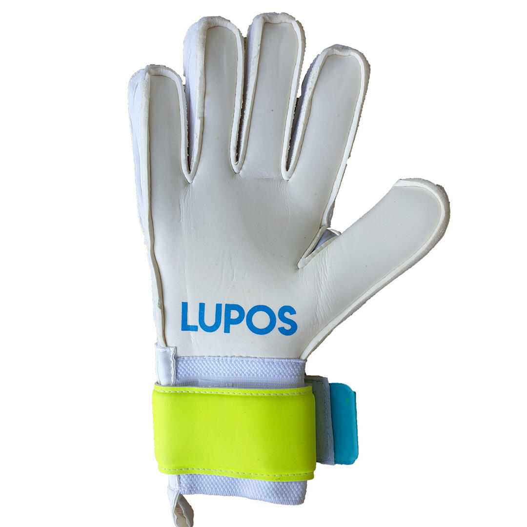 Rękawice bramkarskie Lupos Lime - 8 5/7