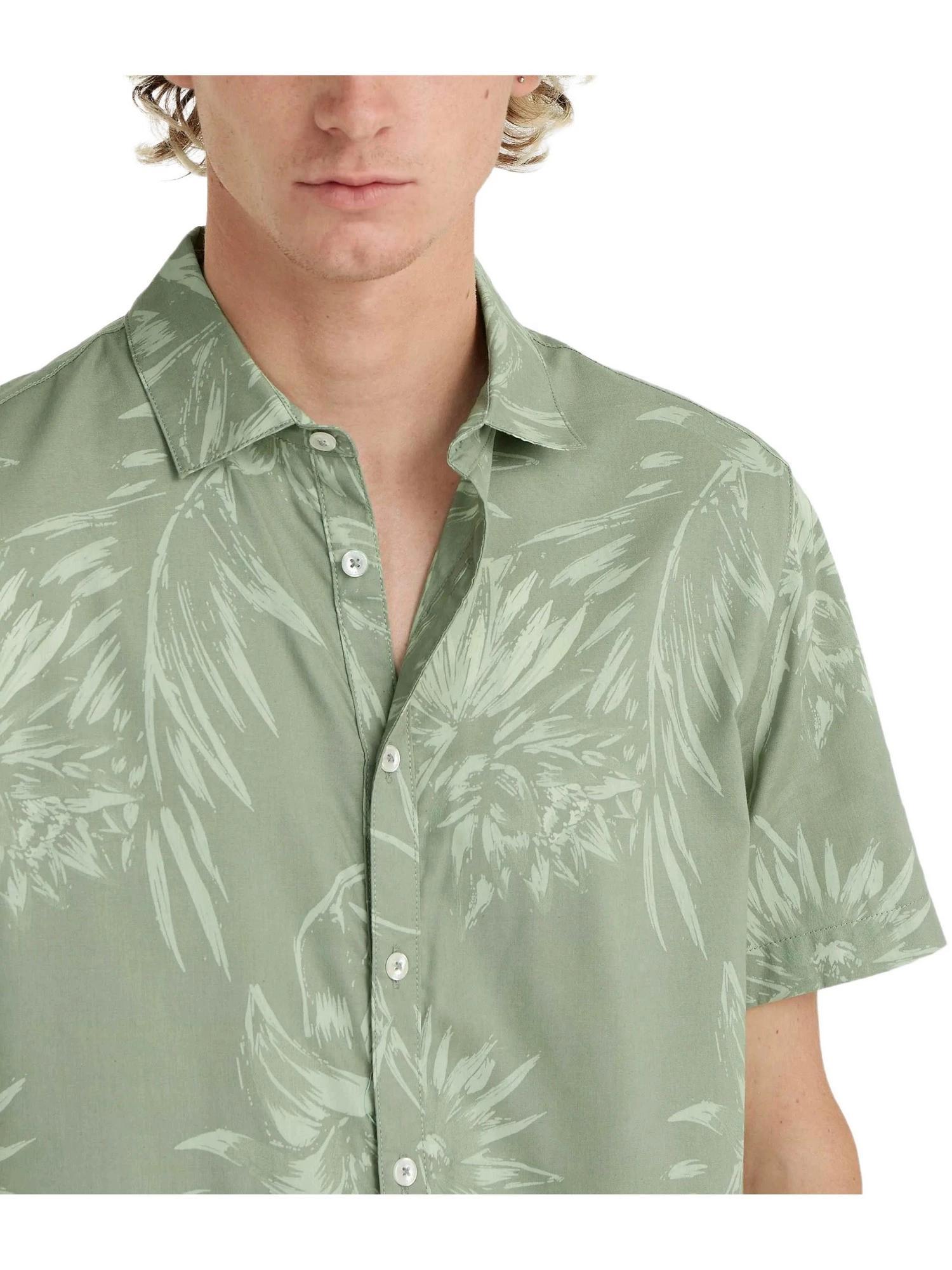O'NEILL O'neill T-Shirts MIX & MATCH FLORAL SHIRT  Hommes Green Tonal Tropicana 4/7