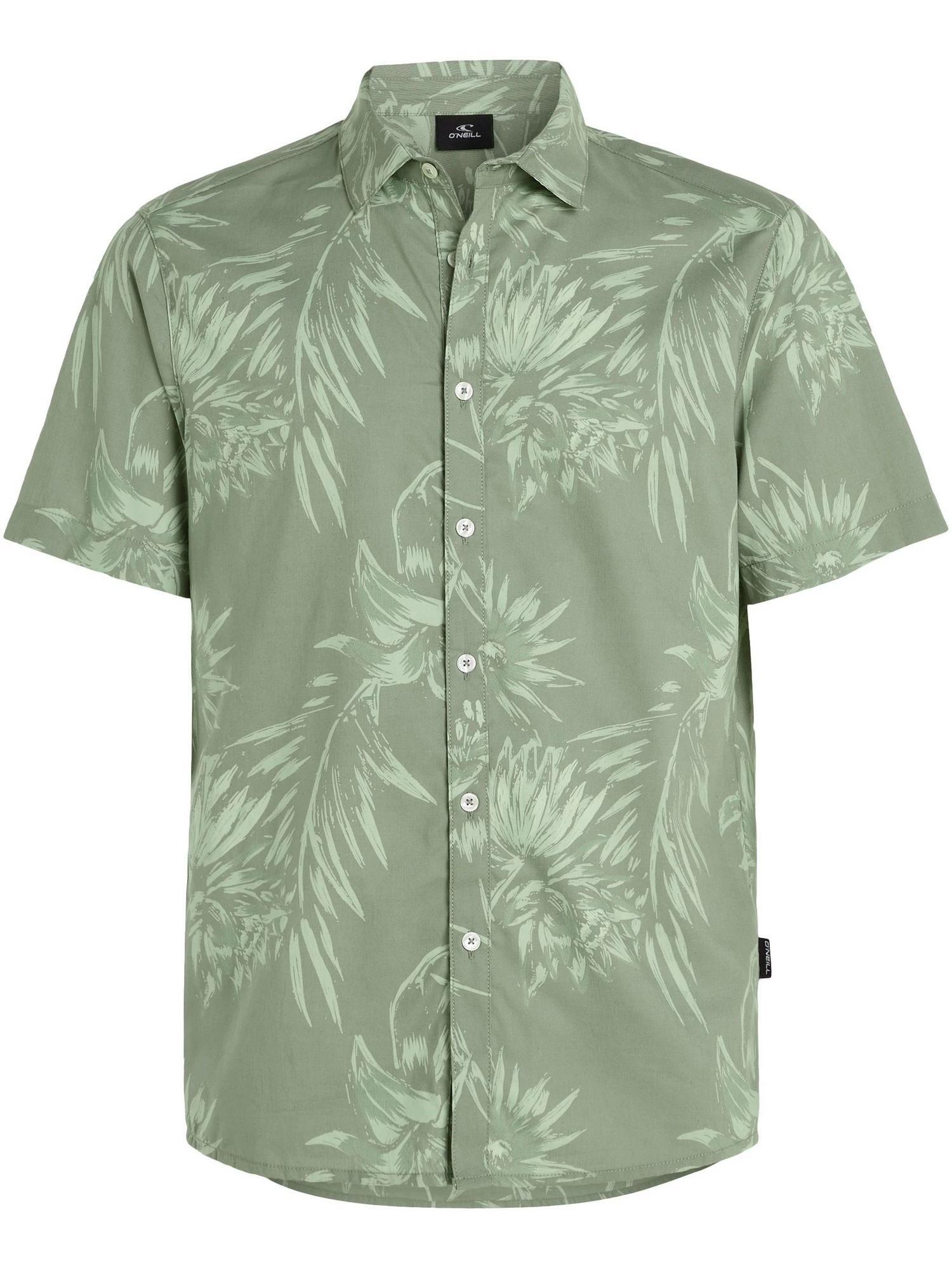 O'NEILL O'neill T-Shirts MIX & MATCH FLORAL SHIRT  Hommes Green Tonal Tropicana 6/7