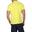 Tricou cu guler Mancepol - galben barbati