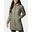 Jacheta de puf Delta Ridge II Long Down Jacket - verde femei