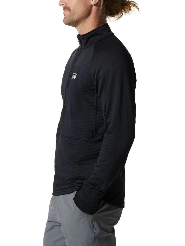 Męski sweter polarowy Mountain Hardwear Polartec Power Grid Half Zip