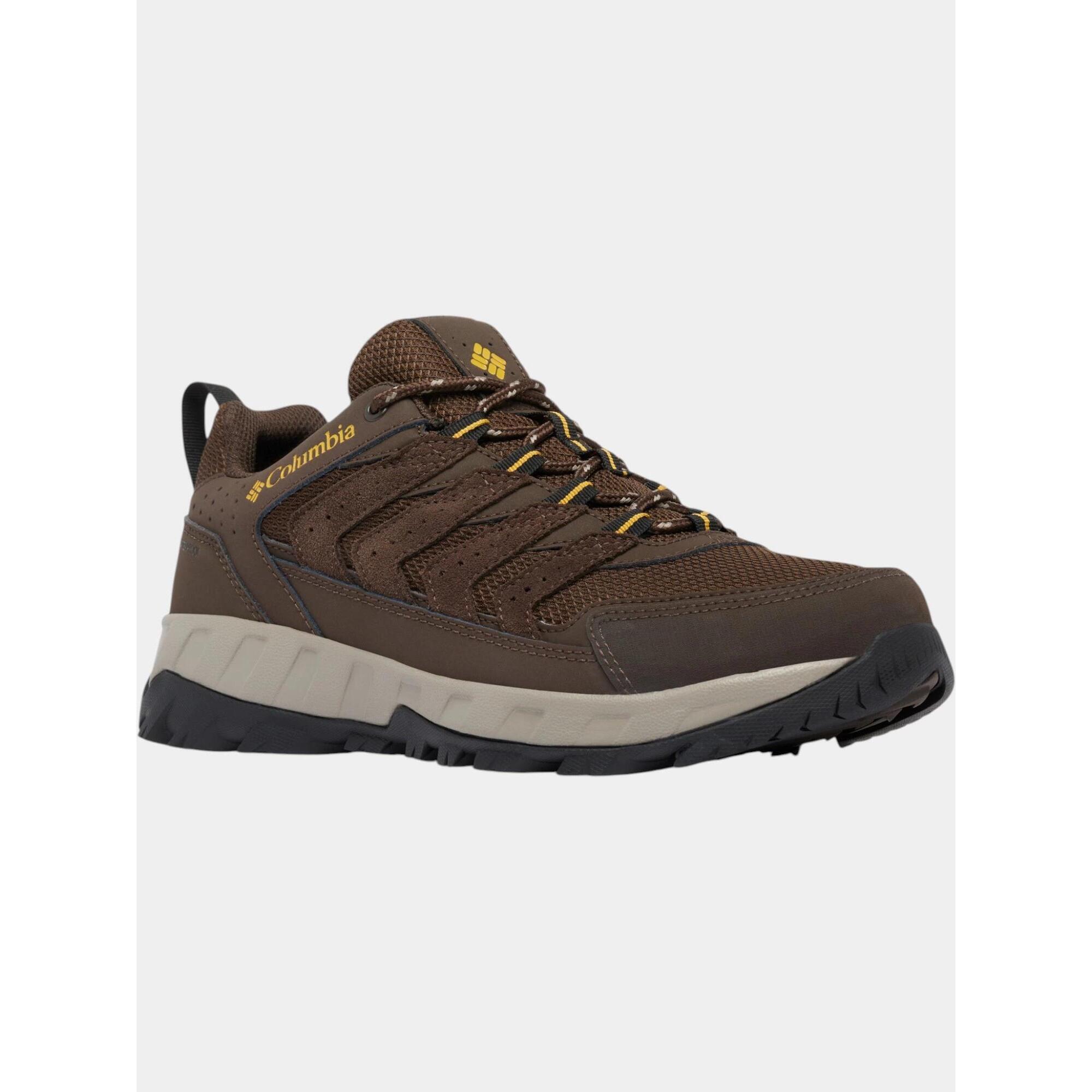 Columbia - Chaussures De Randonnée Homme Strata Trail Low Wp - Chaussures De Sport - Marron - 46 - Decathlon