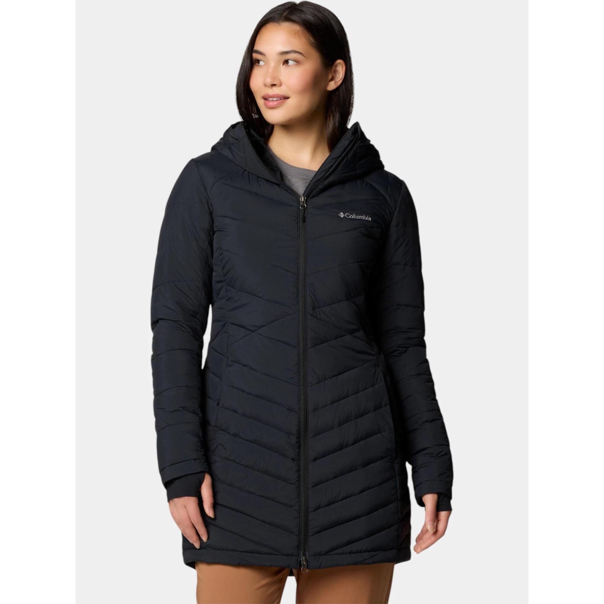 Columbia - Manteau D'Hiver Femme Joy Peak Ii Mid - Veste - Noir - 38 S - Decathlon