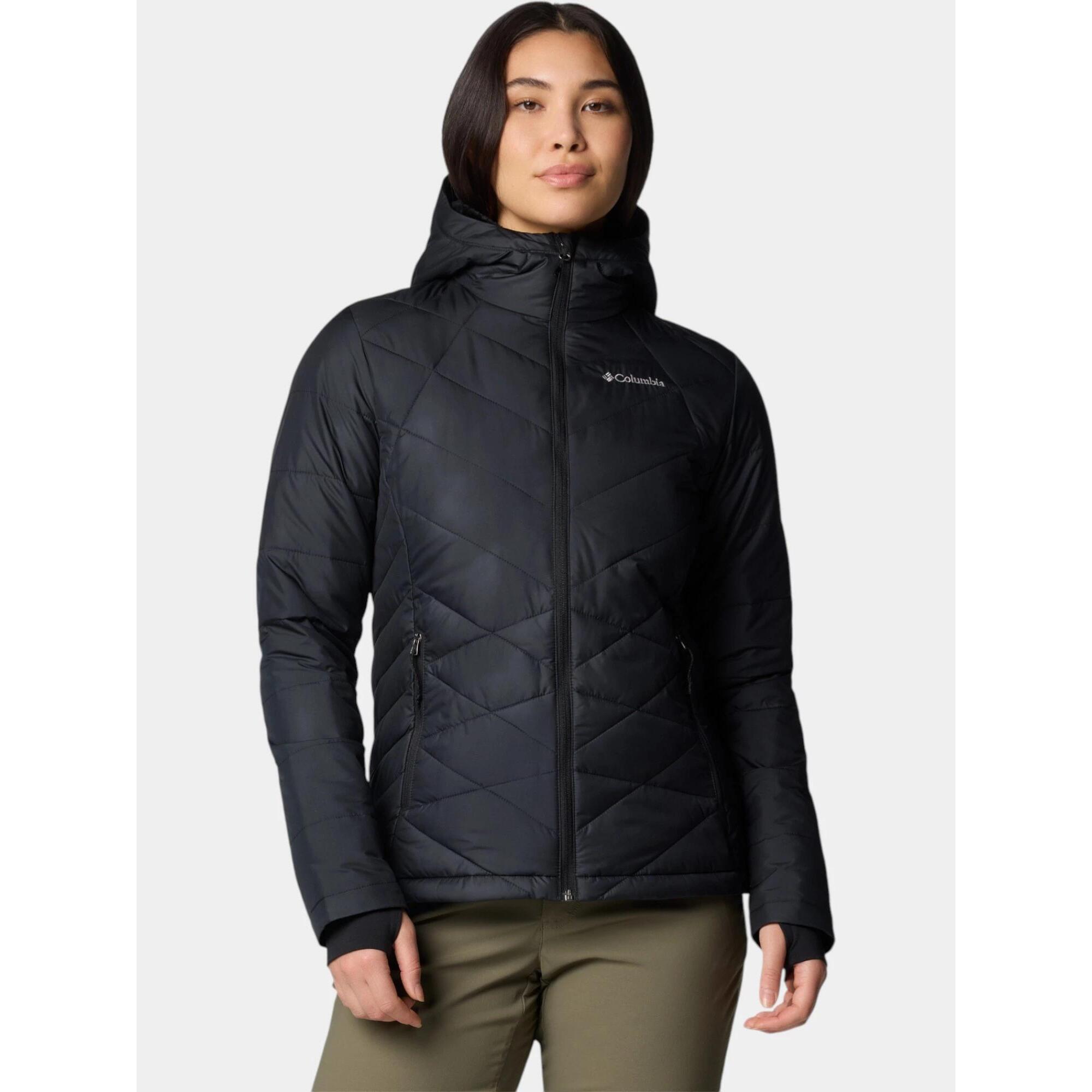 Columbia - Veste À Capuche Femme Heavenly - Veste - Noir - 48 Xl - Decathlon