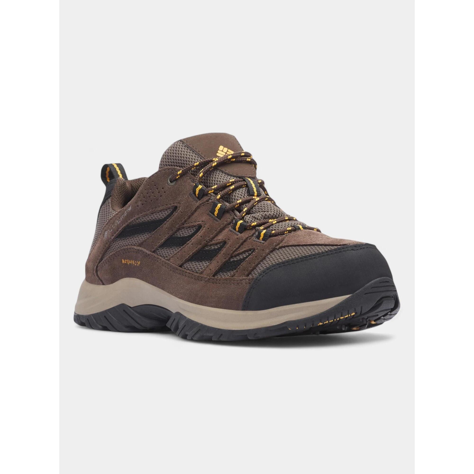 Columbia - Chaussures De Randonnée Homme Crestwood Wp - Chaussures De Sport - Marron|noir - 43 - Decathlon