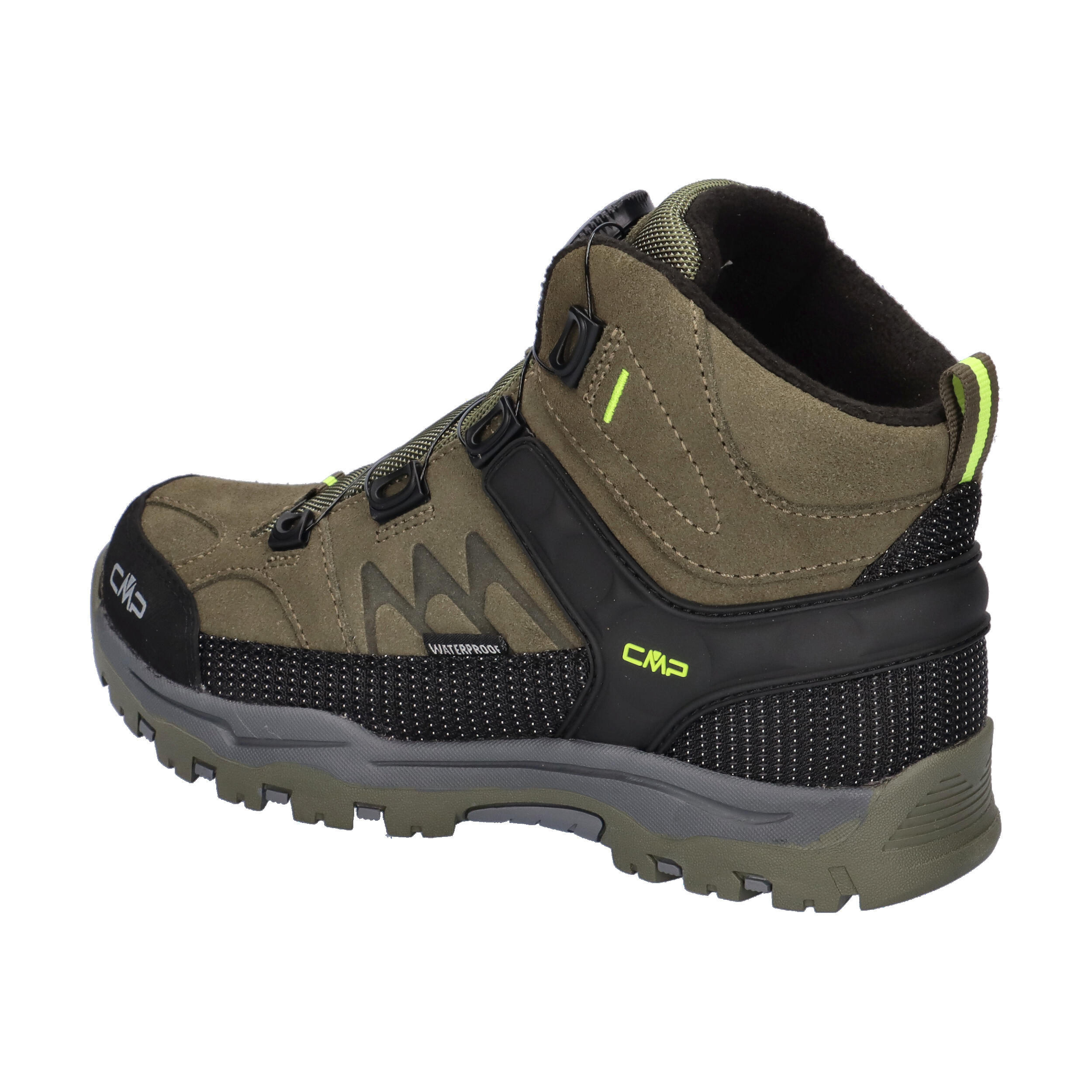 CMP Kinder Trekkingschuhe Kids Kiruna Mid FITGO Fleece WP 3Q57894 11/15