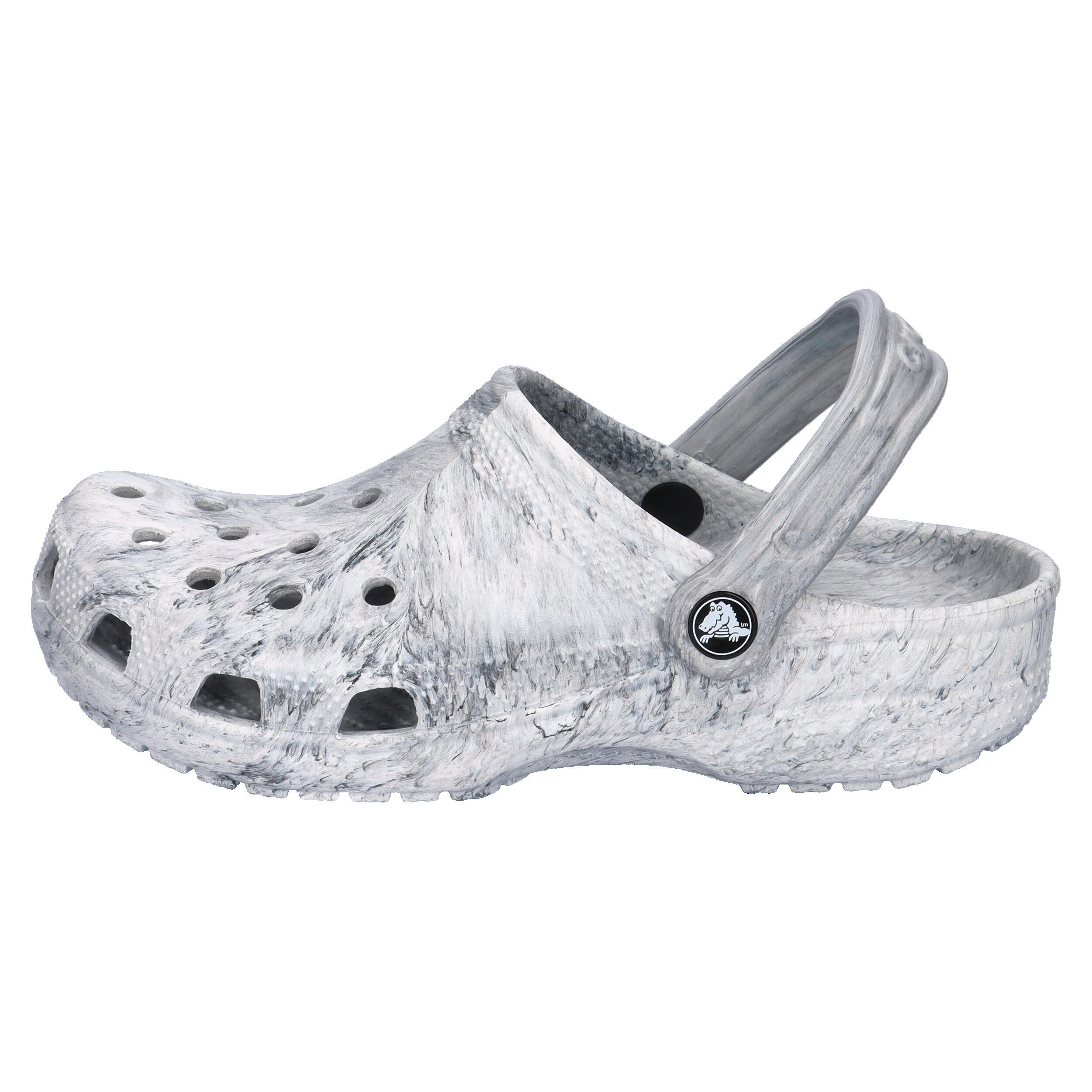 Crocs Kinder Schuhe Classic Watercolor Marbled Clog K 211602 2/7