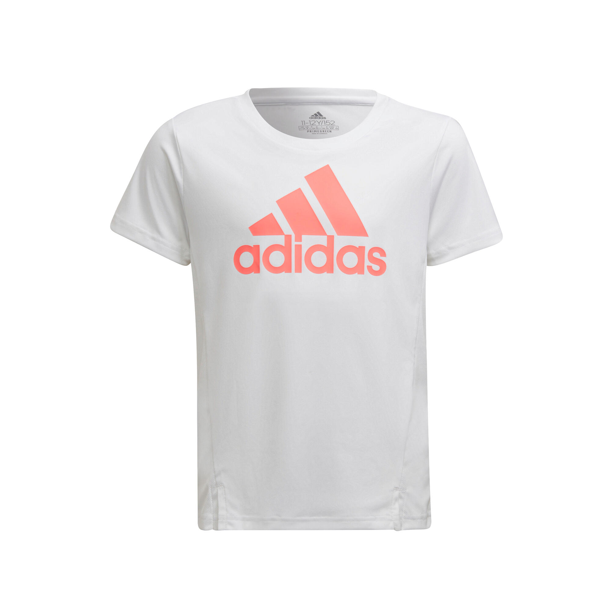 Adidas - T-shirt Fille Adidas Designed To Move - T-shirt Manches Courtes - Blanc -  6 À 8 Ans - Decathlon