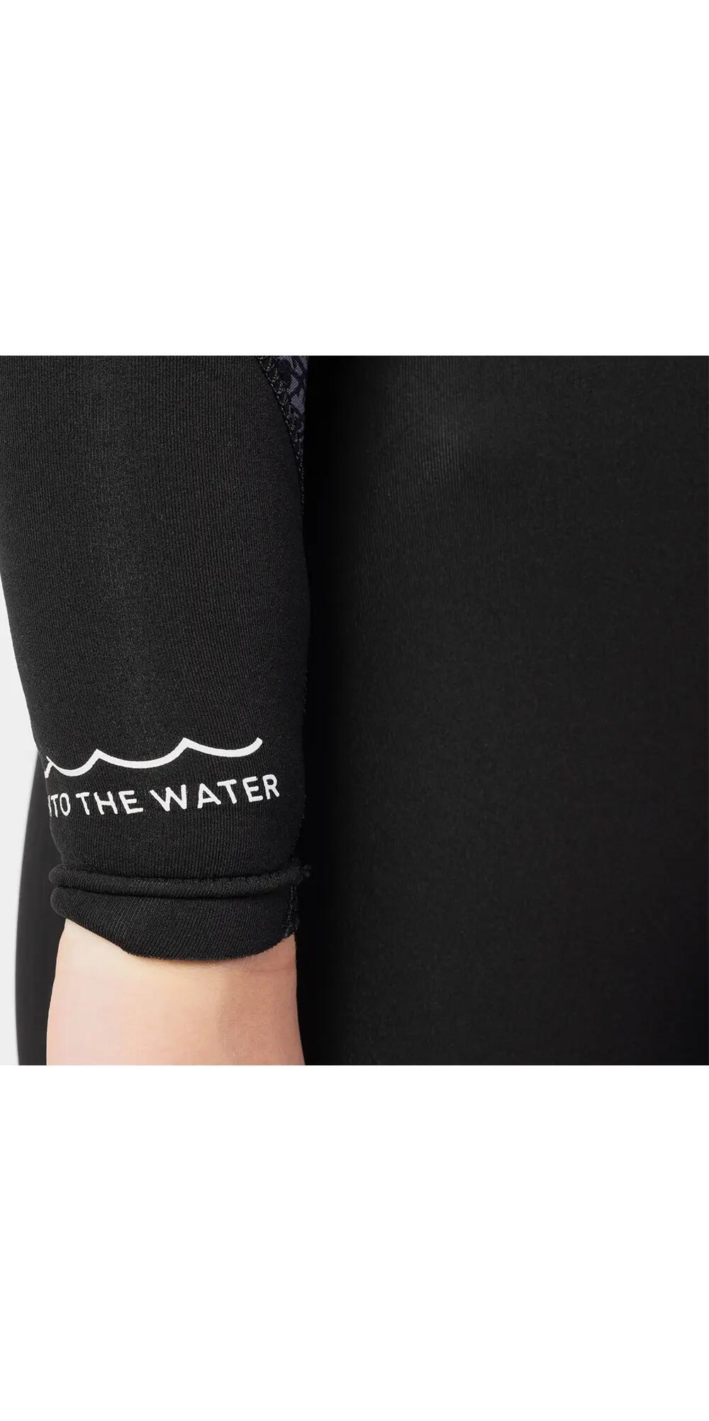 Combinaison de Surf Response 4/3mm Zip dos - Noir - Femme 7/7