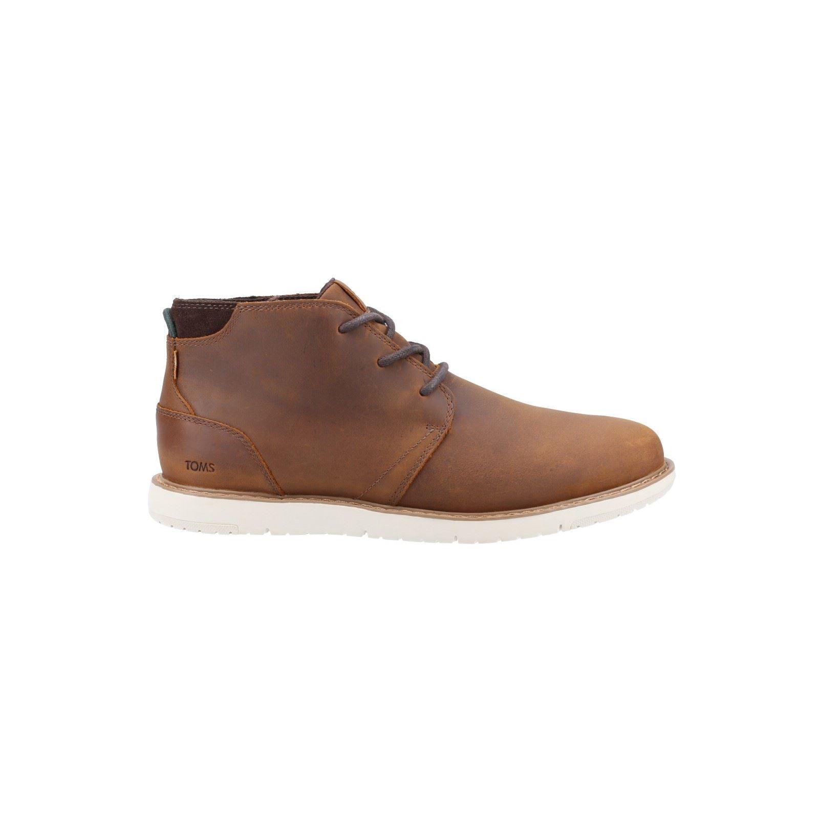 Mens Boots Leisure Lace Up Navi 4/4
