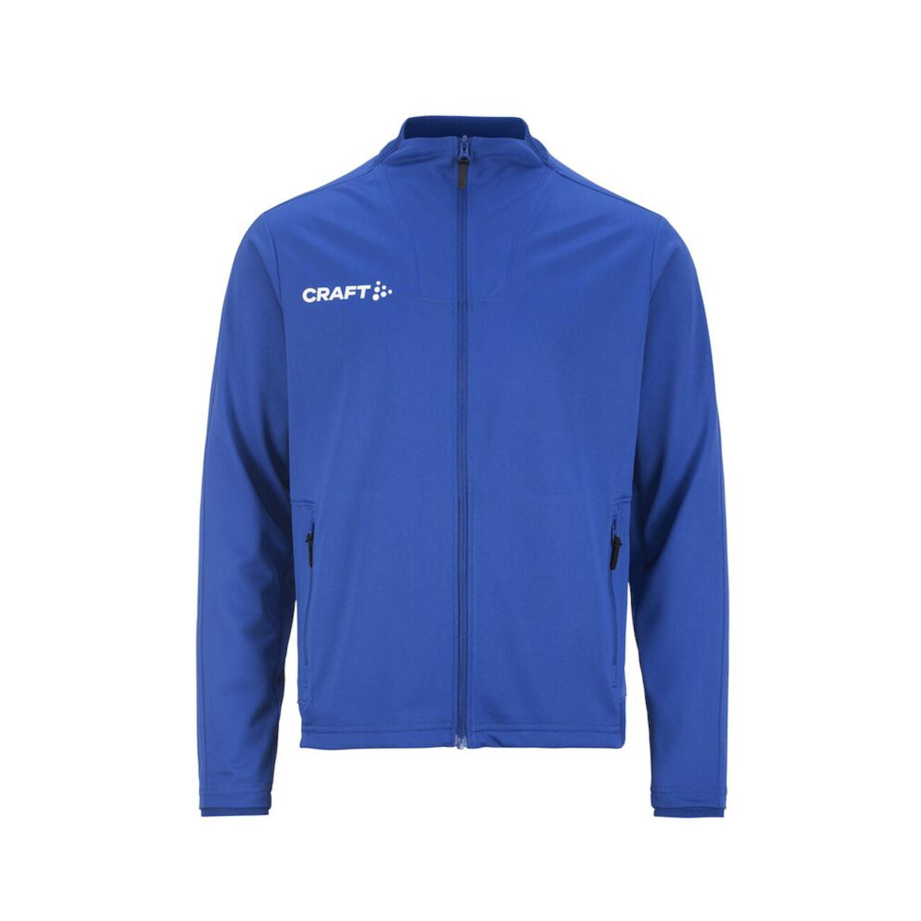 Top - Training - Kids - Evolve 2.0 - Full zip, 100% gerecycled polyester - Royal 1/2
