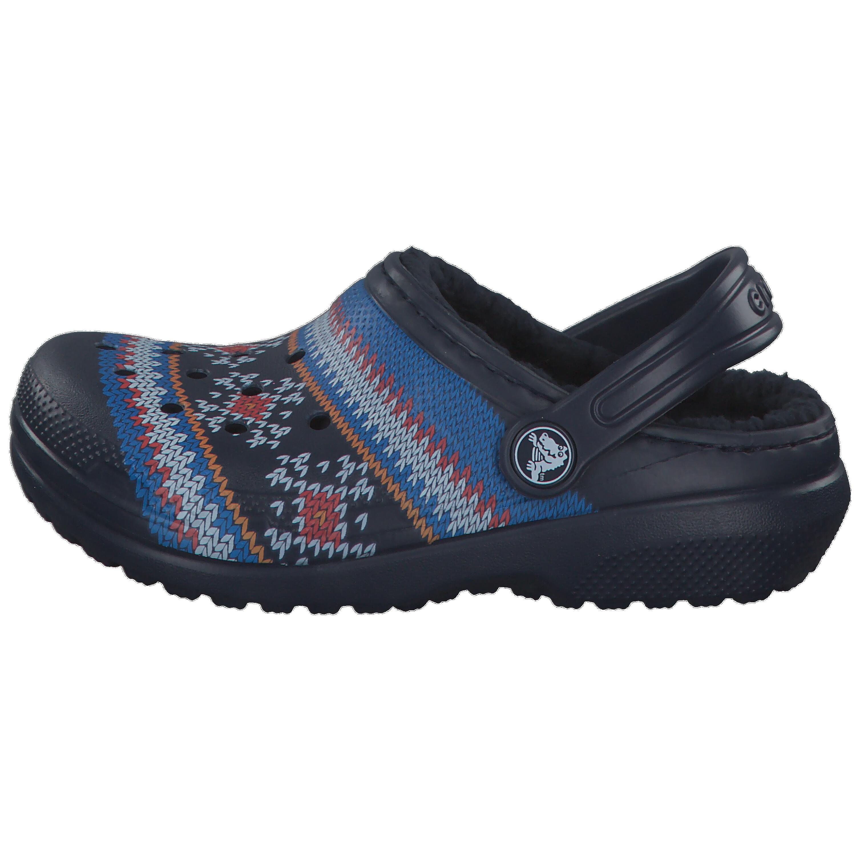 Crocs Kinder Schuhe Classic Printed Lined Clog K 205815 10/15