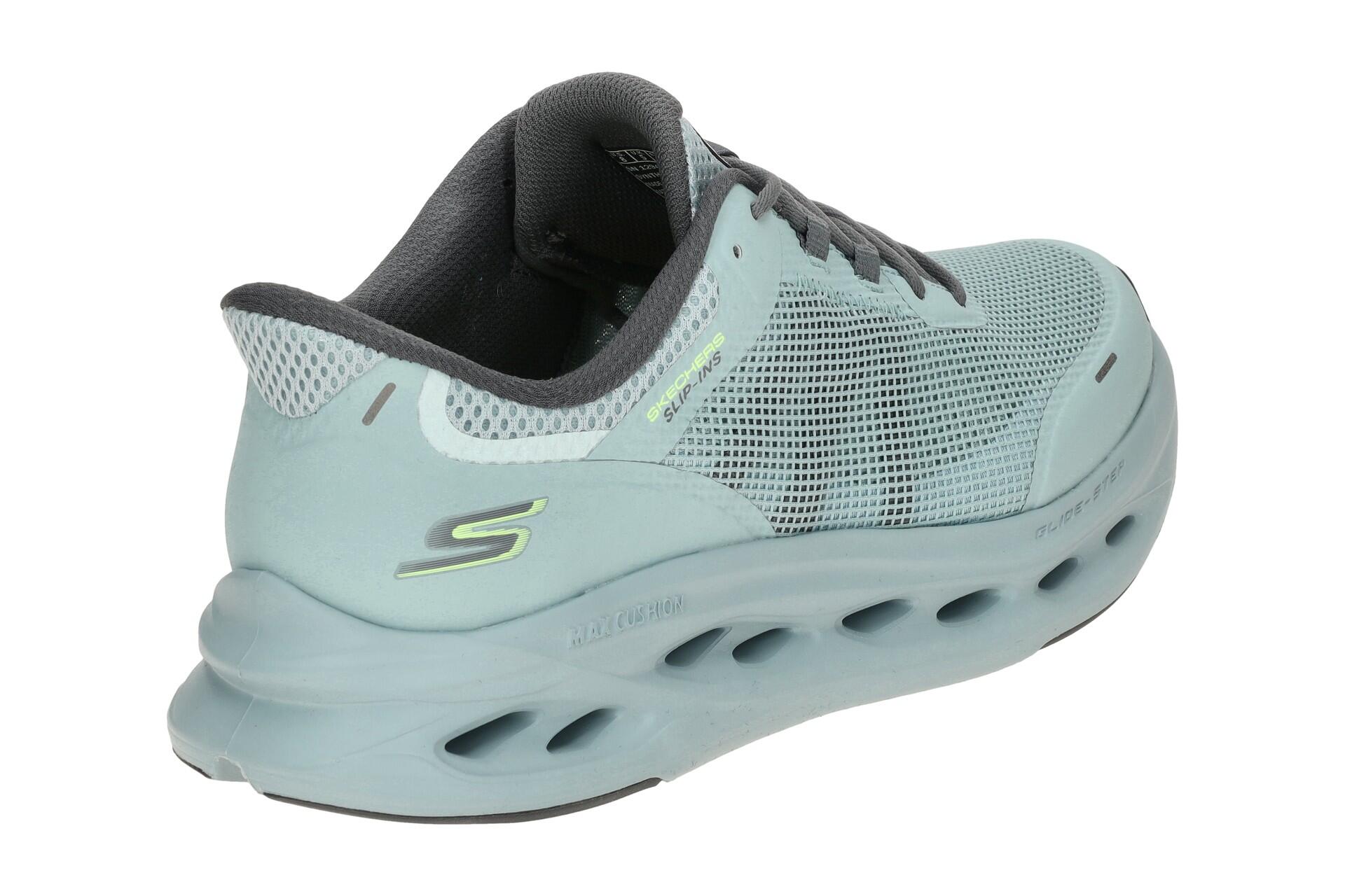 Skechers MAX CUSHIONING Schuhe grün Damen Glide-Step 129401 4/7