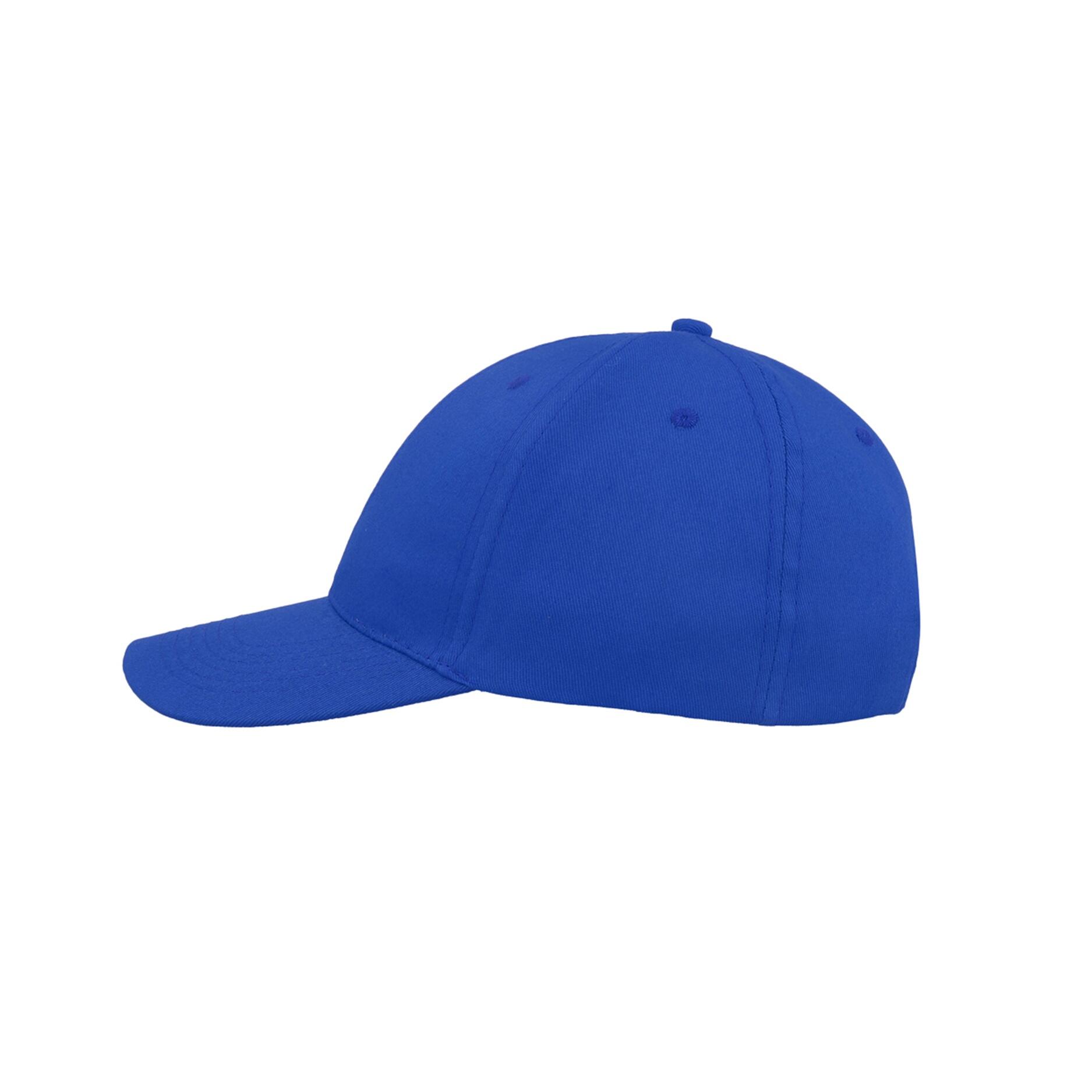 Start 6 Panel Baseball Cap (Royal) 3/4