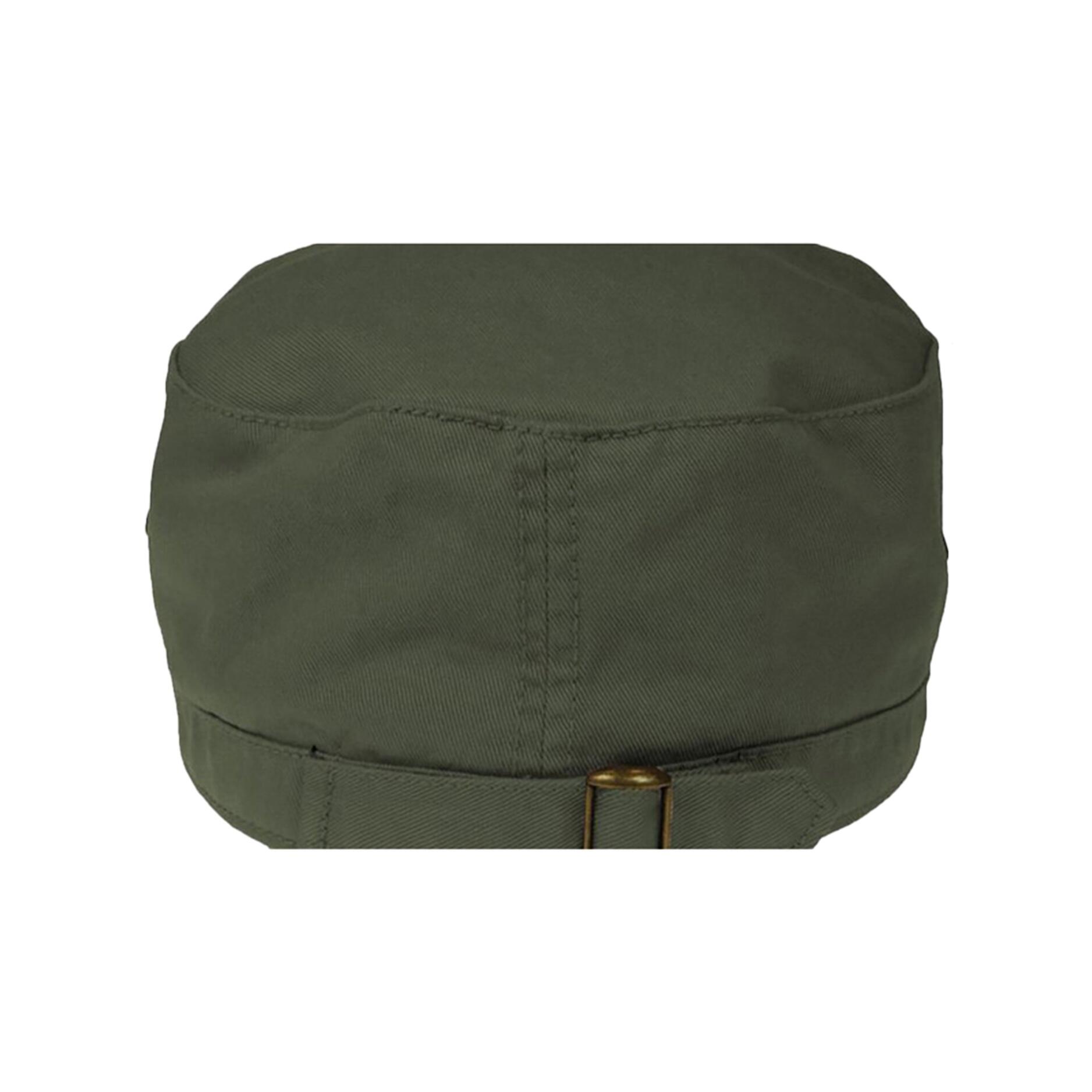 Chino Cotton Urban Military Cap (Olive) 2/3