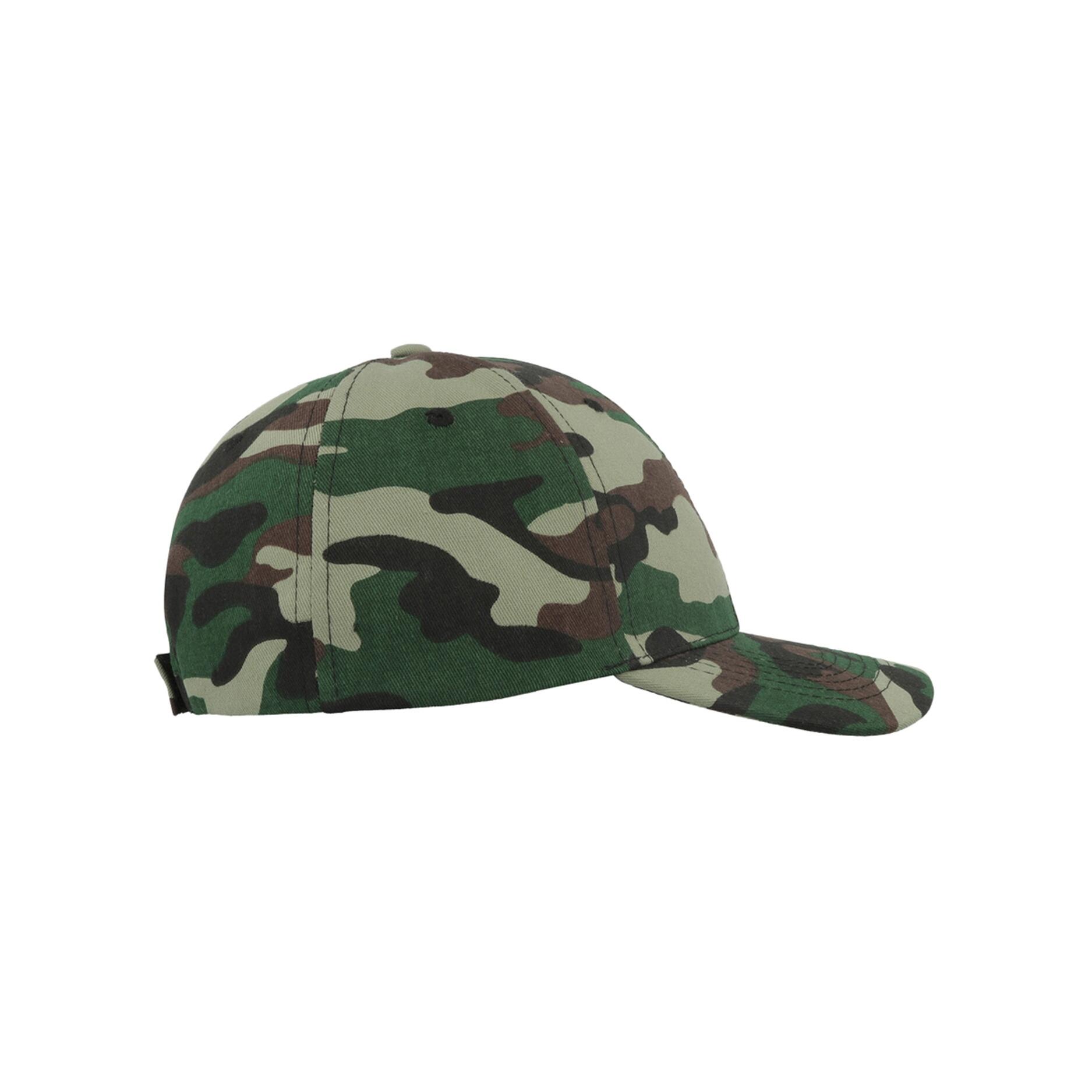 Start 6 Panel Baseball Cap (Camouflage) 4/4