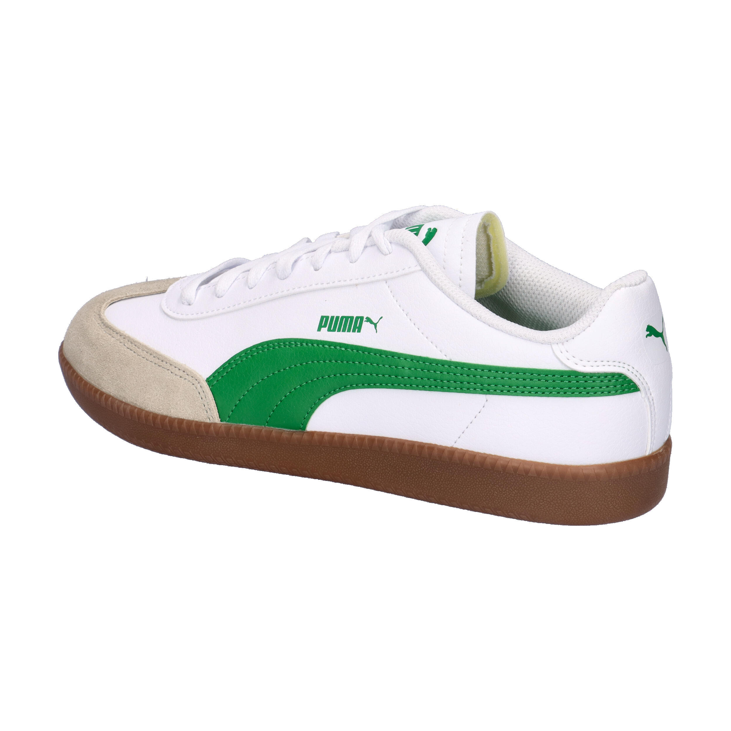 Puma 9-T Unisex Sneaker Turnschuhe 398174 18 weiss/hellgrün 11/15