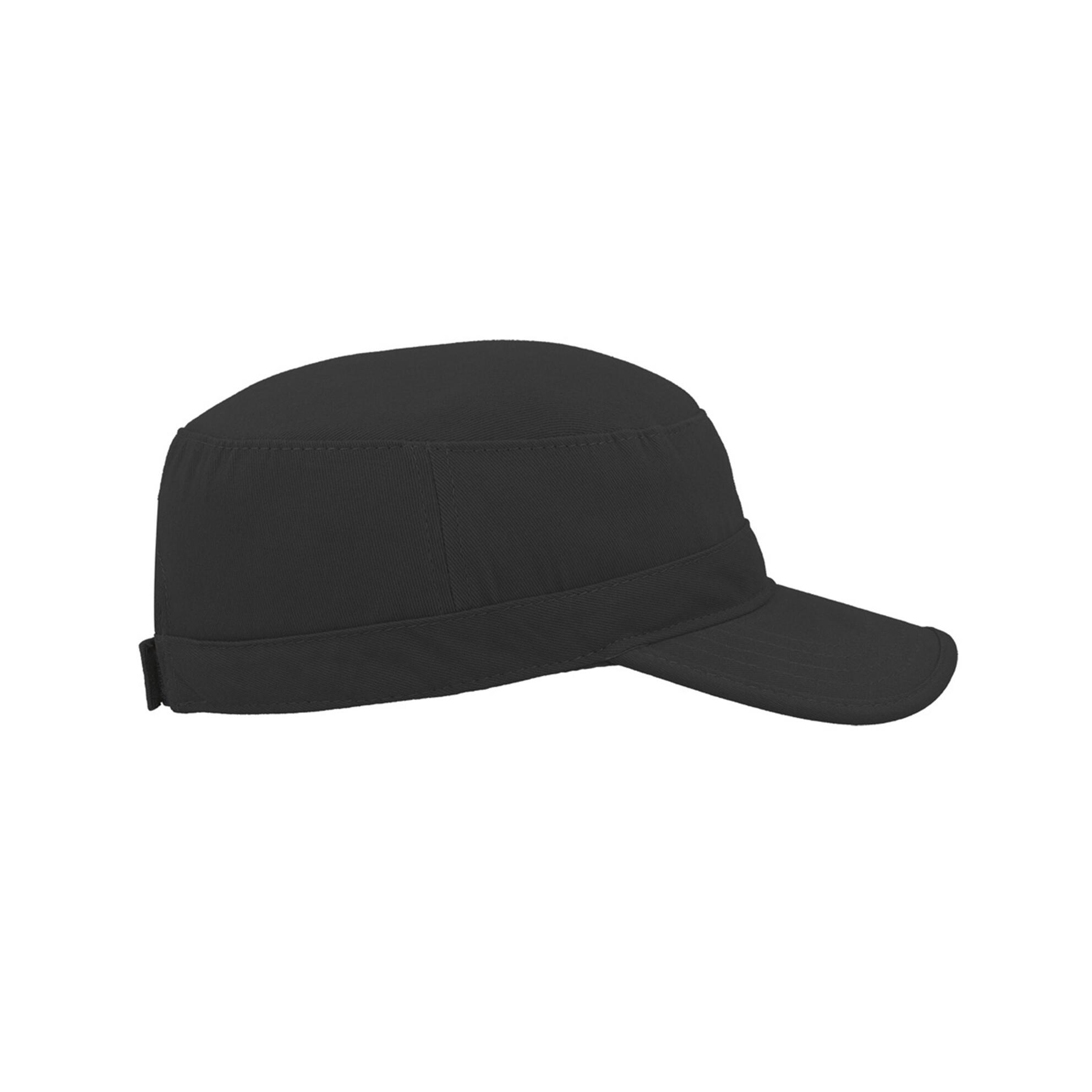 Tank Brushed Cotton Military Cap (Black) 4/5